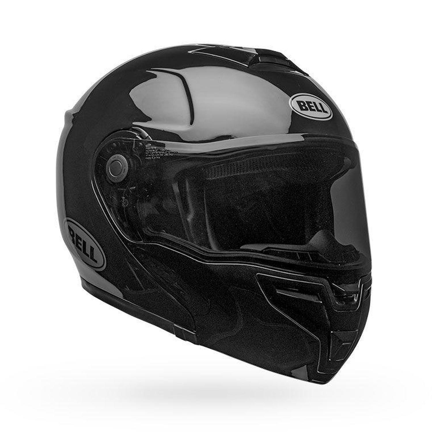 Casco Moto Calle SRT Modular Abatible Solid Negro Bell-2