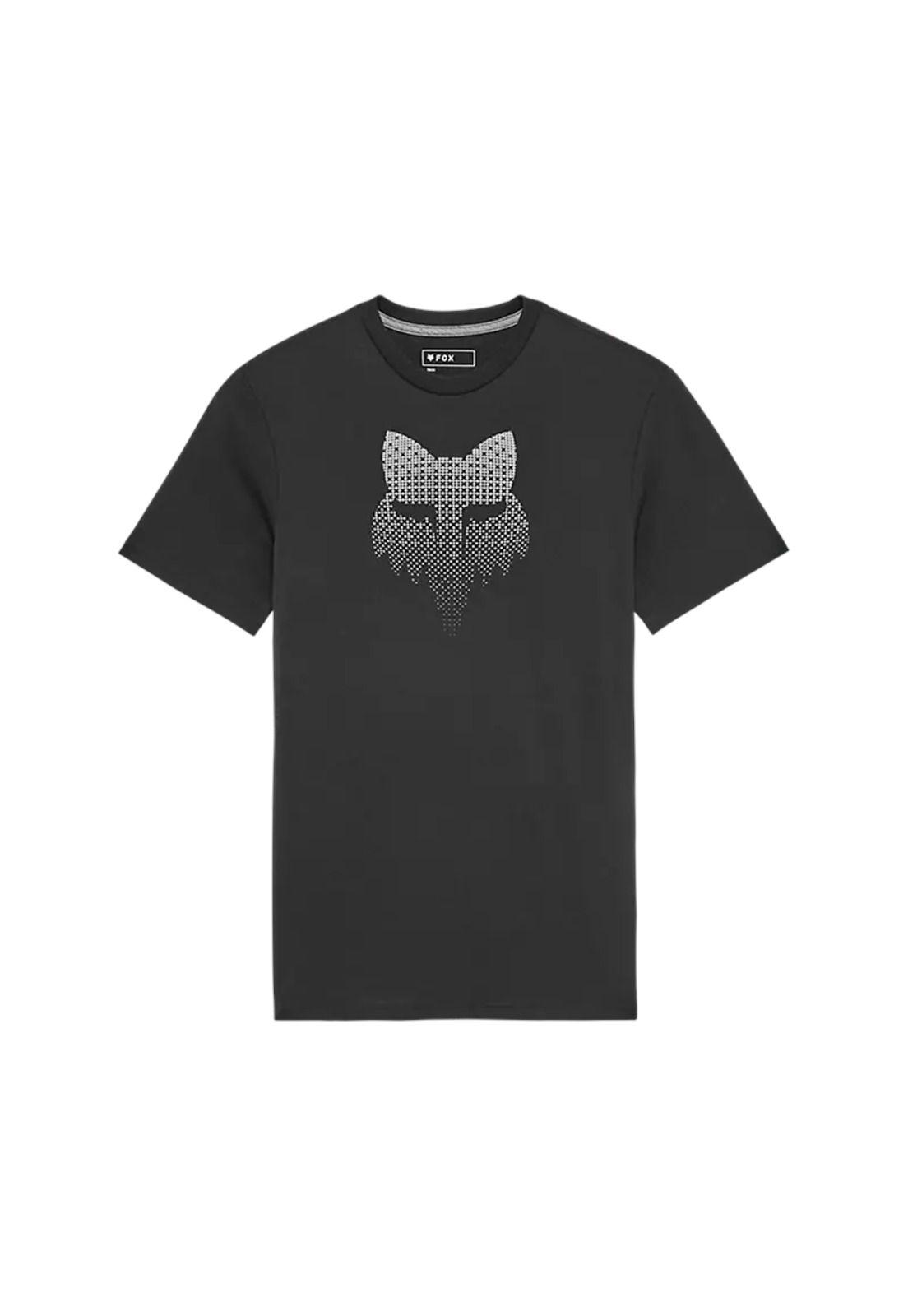 Polera Lifestyle Blur Tech Negro Fox-0