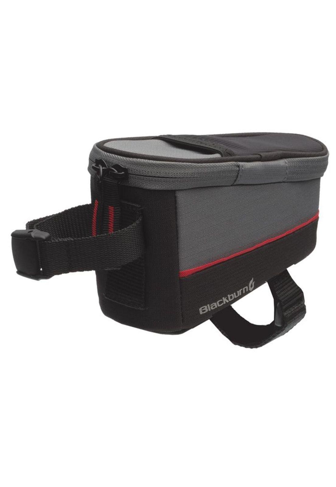 Bolso Bicicleta De Tubo Top Back Negro Gris Blackburn-0