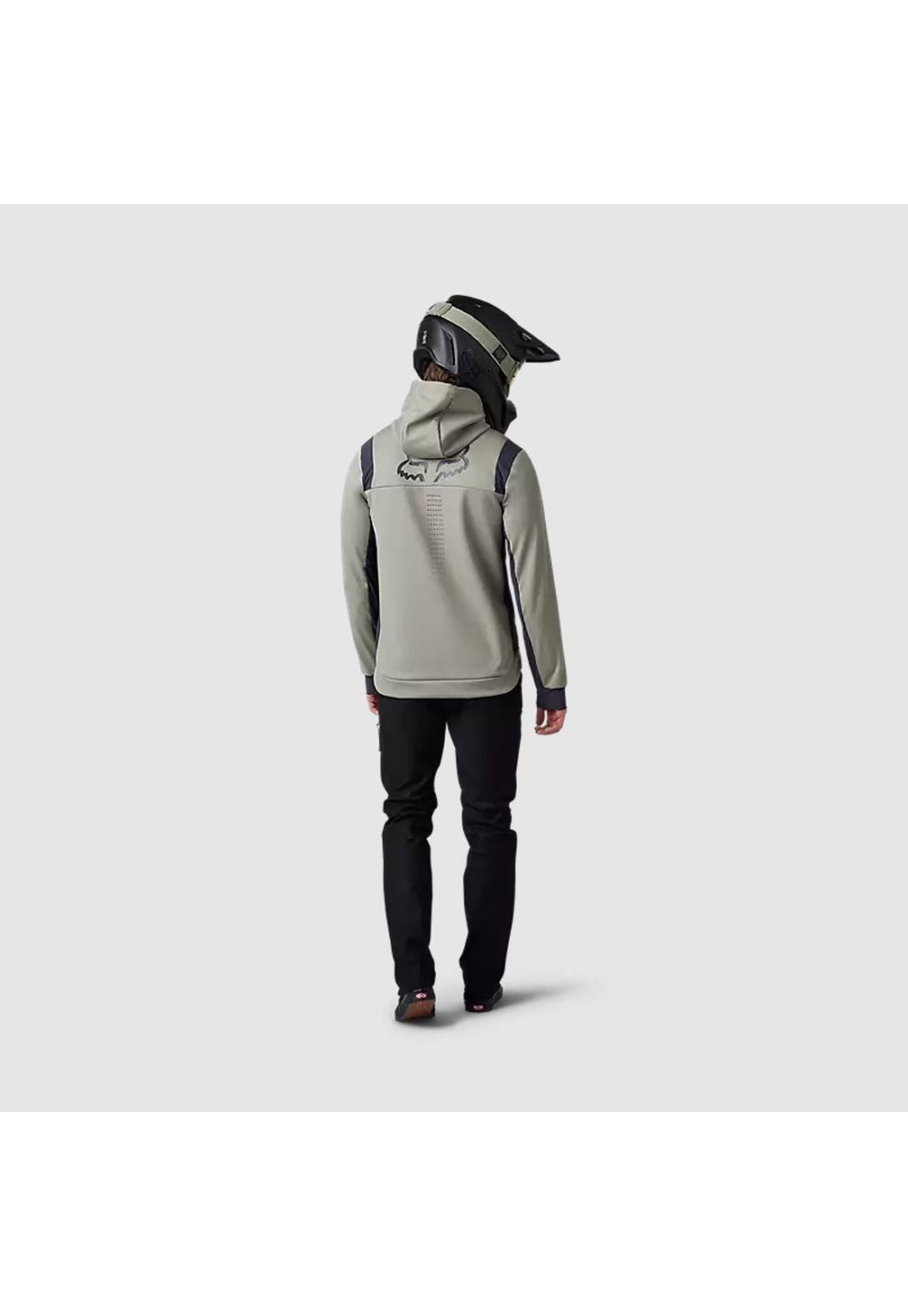 Chaqueta Moto Defend Drive Windbloc® Zip Beige Fox-8