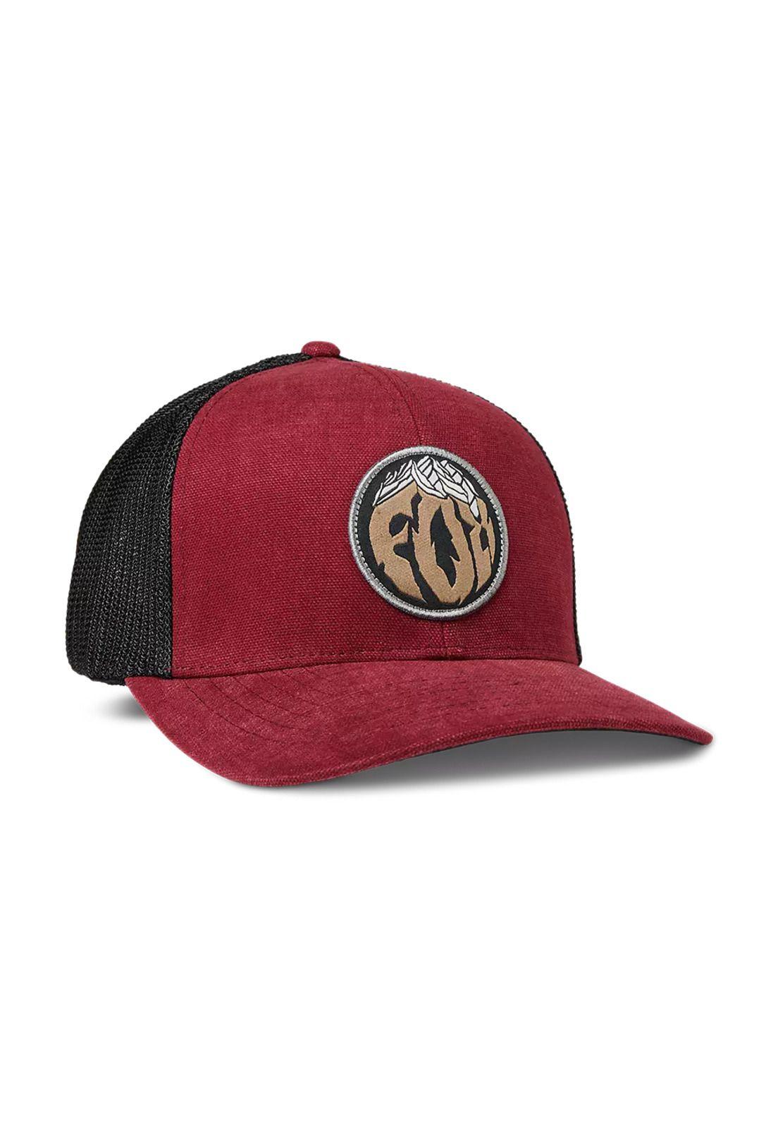 Gorro Jockey  Lifestyle Tornout Mesh Flexfit Burdeo Fox-0