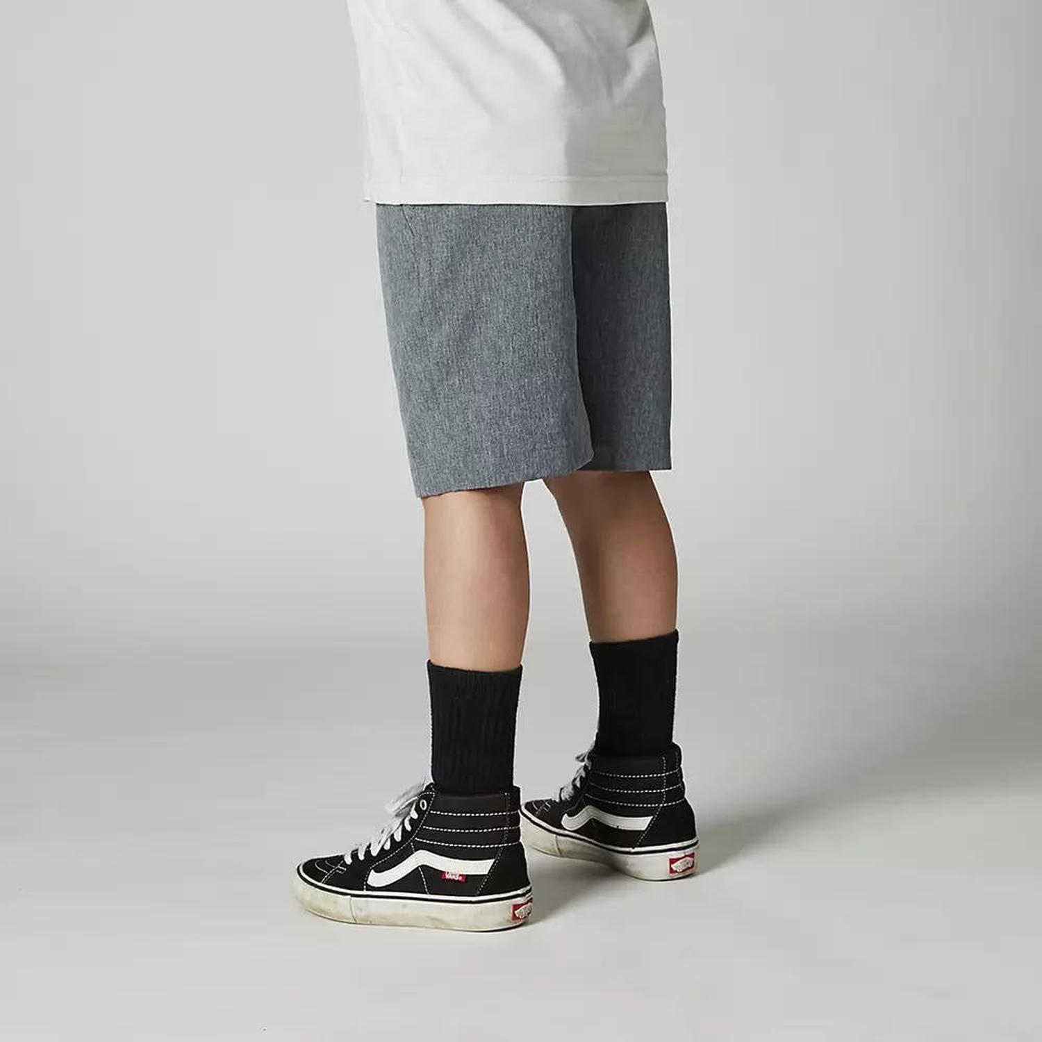 Short Lifestyle Niño Essex Tech Gris Fox-3