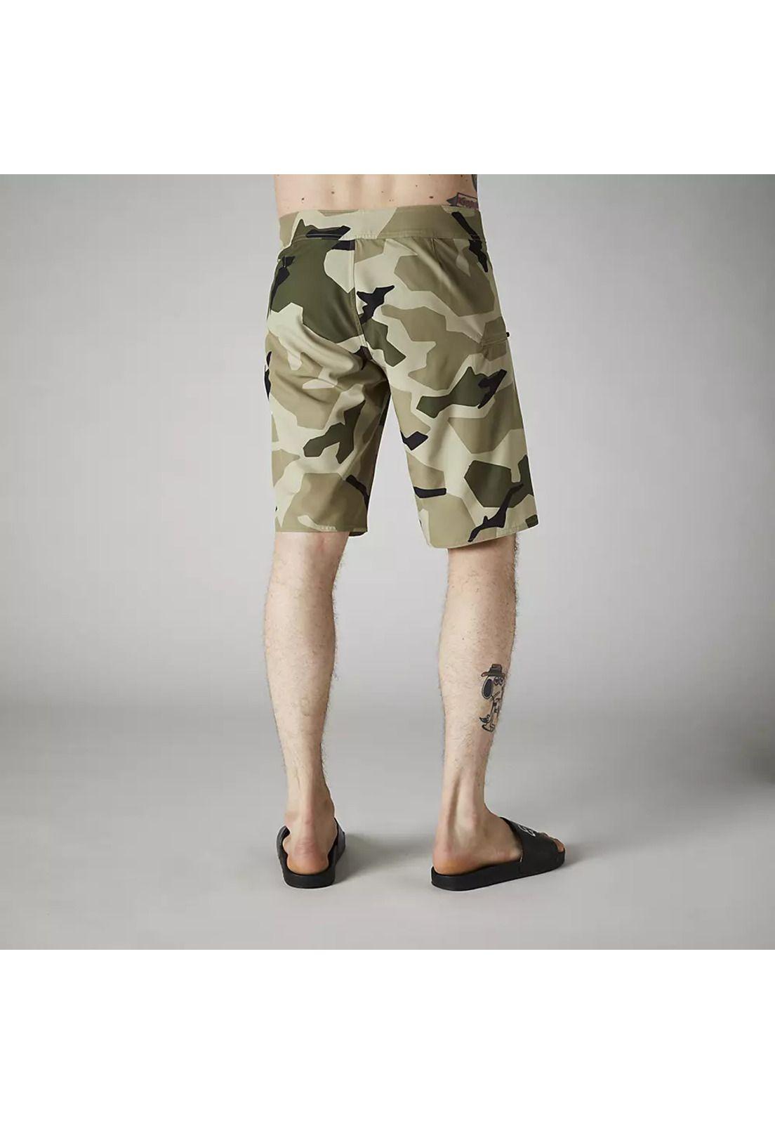 Traje de Baño Lifestyle Overhead 22" Camo Verde Fox-1