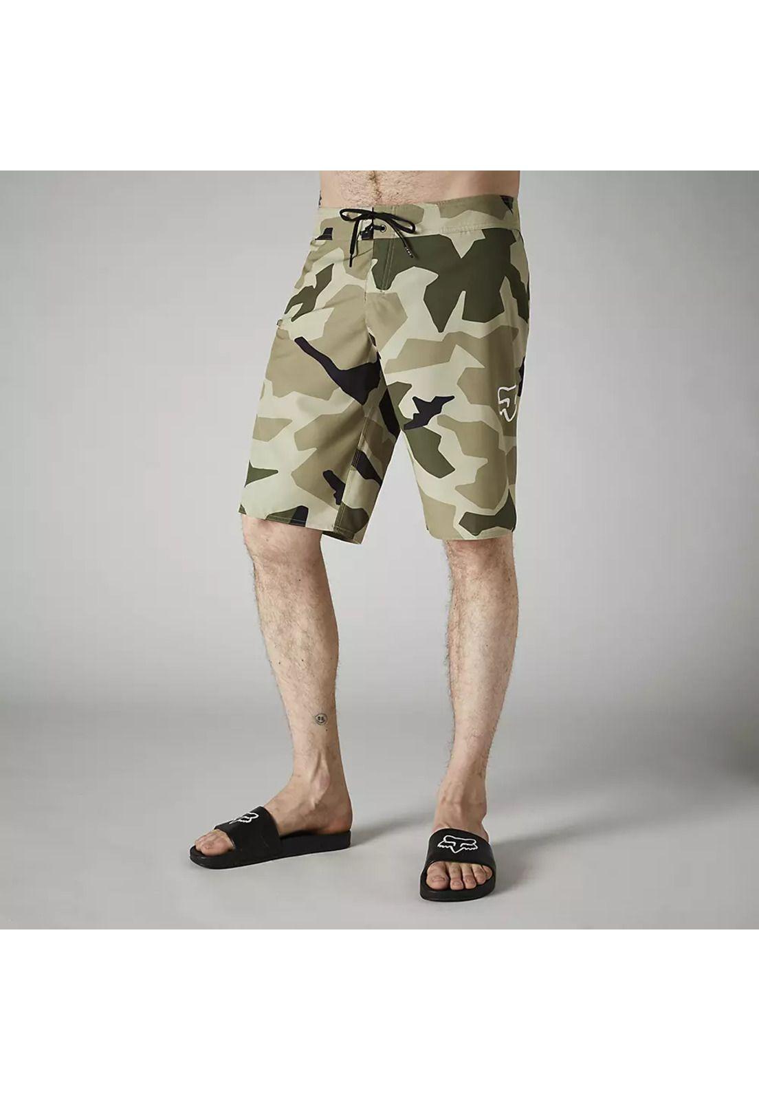 Traje de Baño Lifestyle Overhead 22" Camo Verde Fox-2