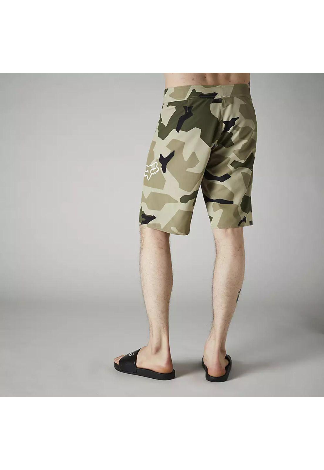 Traje de Baño Lifestyle Overhead 22" Camo Verde Fox-3