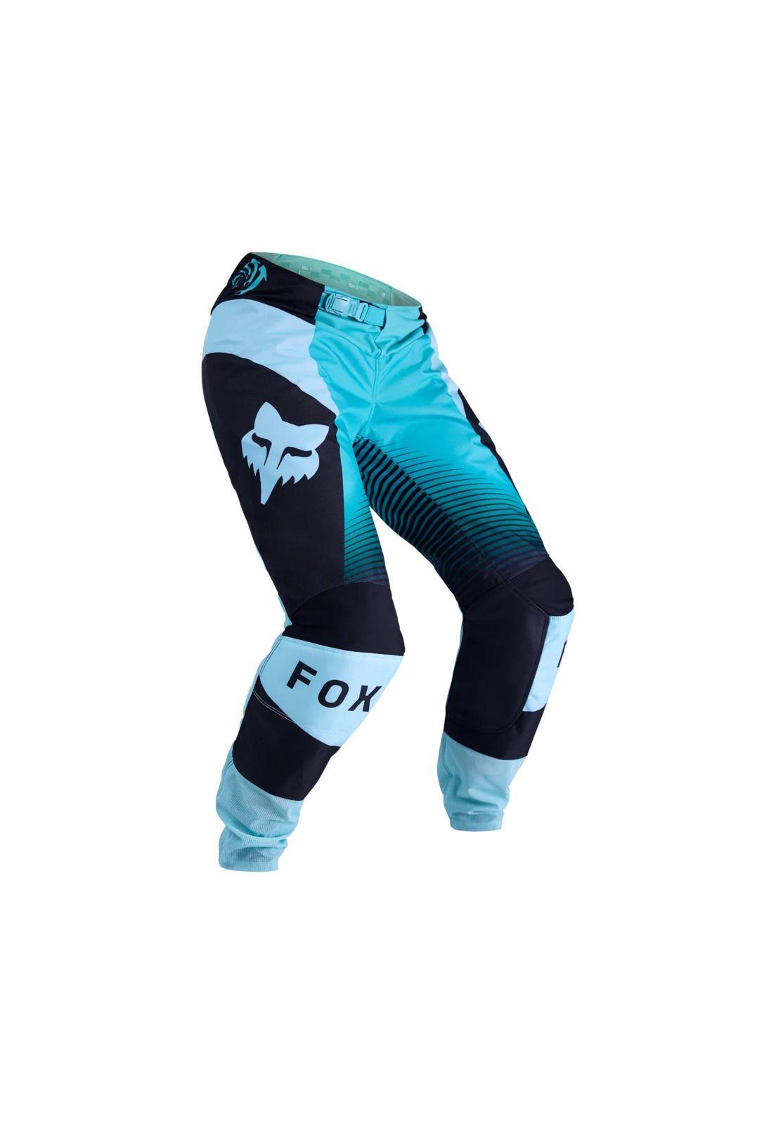 Pantalon Moto Mujer 180 Collect Verde Fox-0