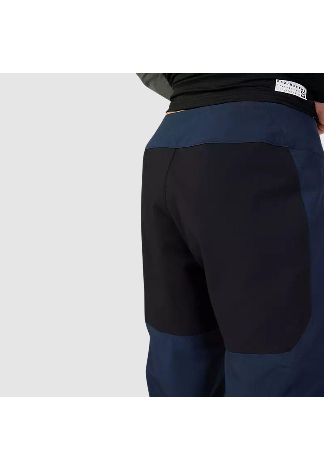 Pantalon Bicicleta Defend Impermeable 3L Azul Marino Fox-5