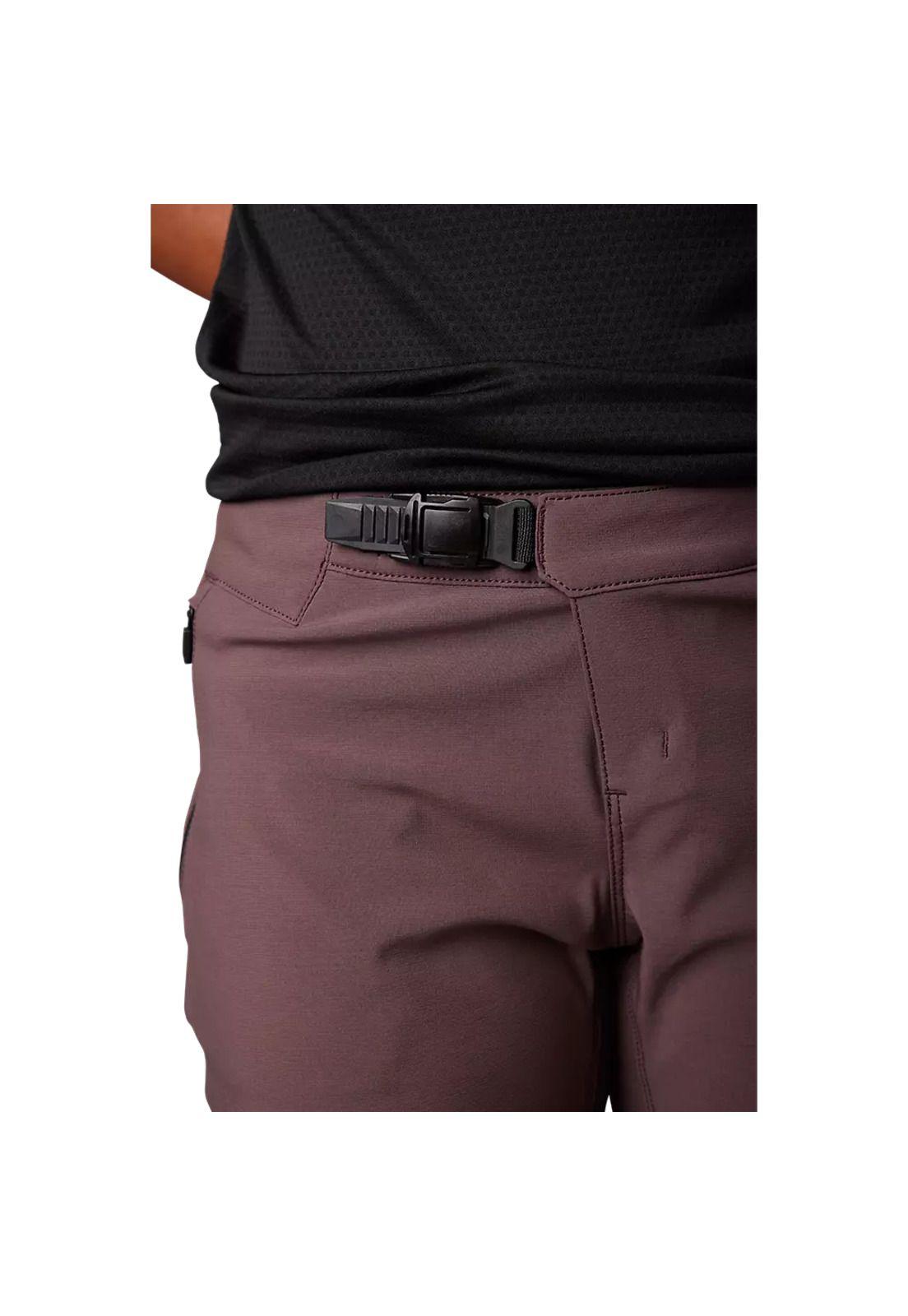 Short Bicicleta Mujer Defend Morado/Beige Fox-4