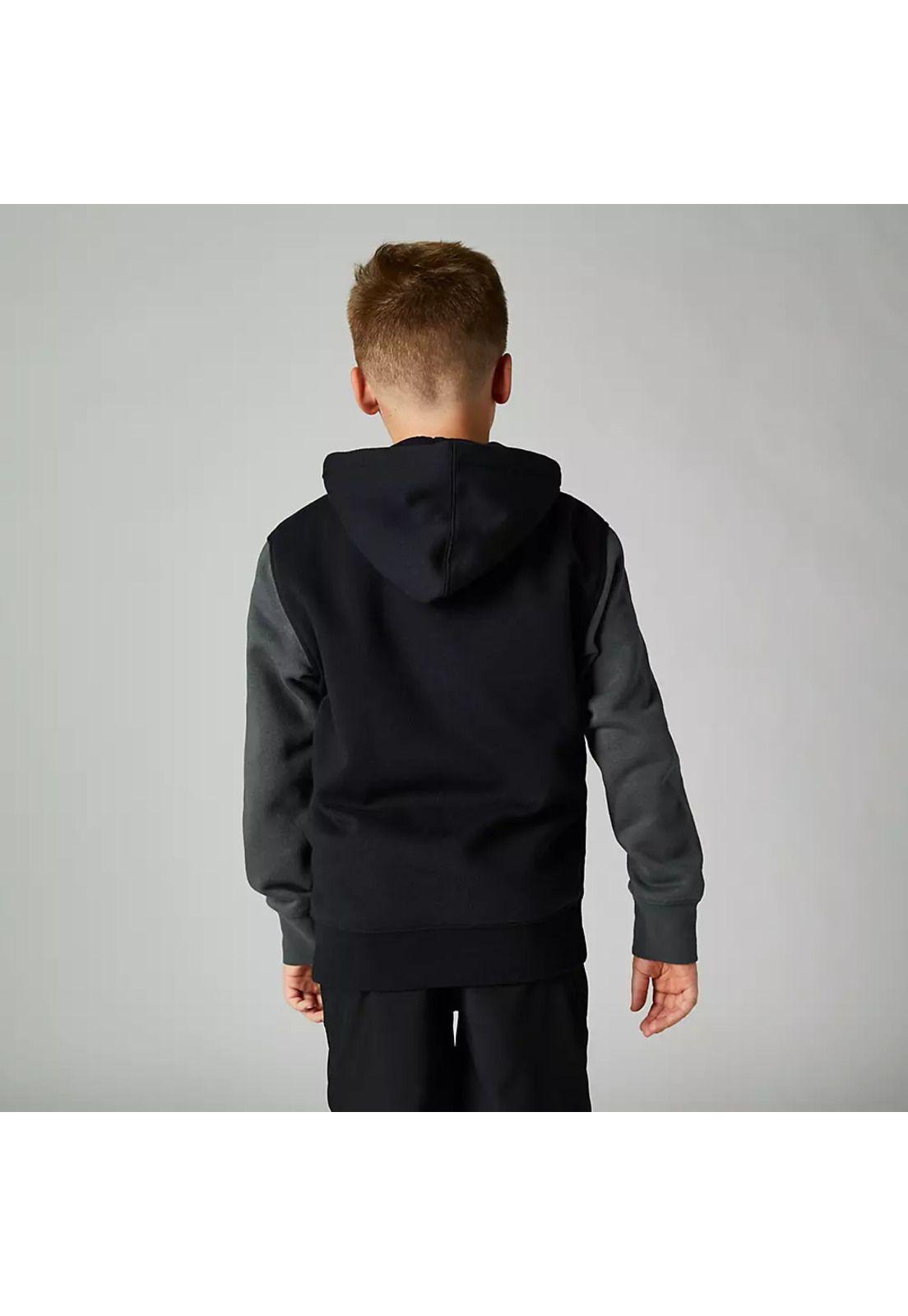 Poleron Lifestyle Niño RKANE Negro Fox-1