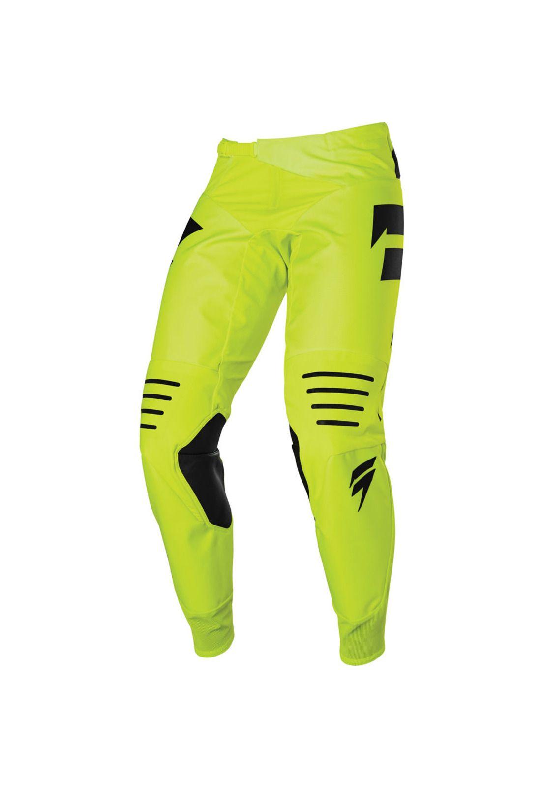 Pantalon Moto Black Label Race Amarillo Fluor Shift-2