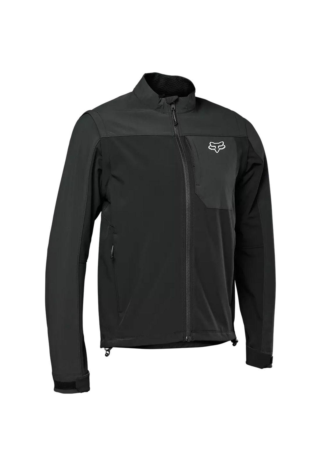Chaqueta Moto Softshell Ranger Offroad Negro Fox-0