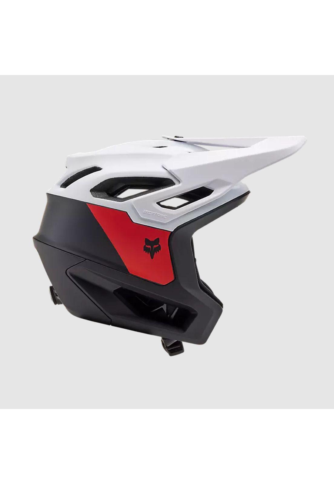 Casco Bicicleta New Dropframe Pro Negro/Blanco Fox-1