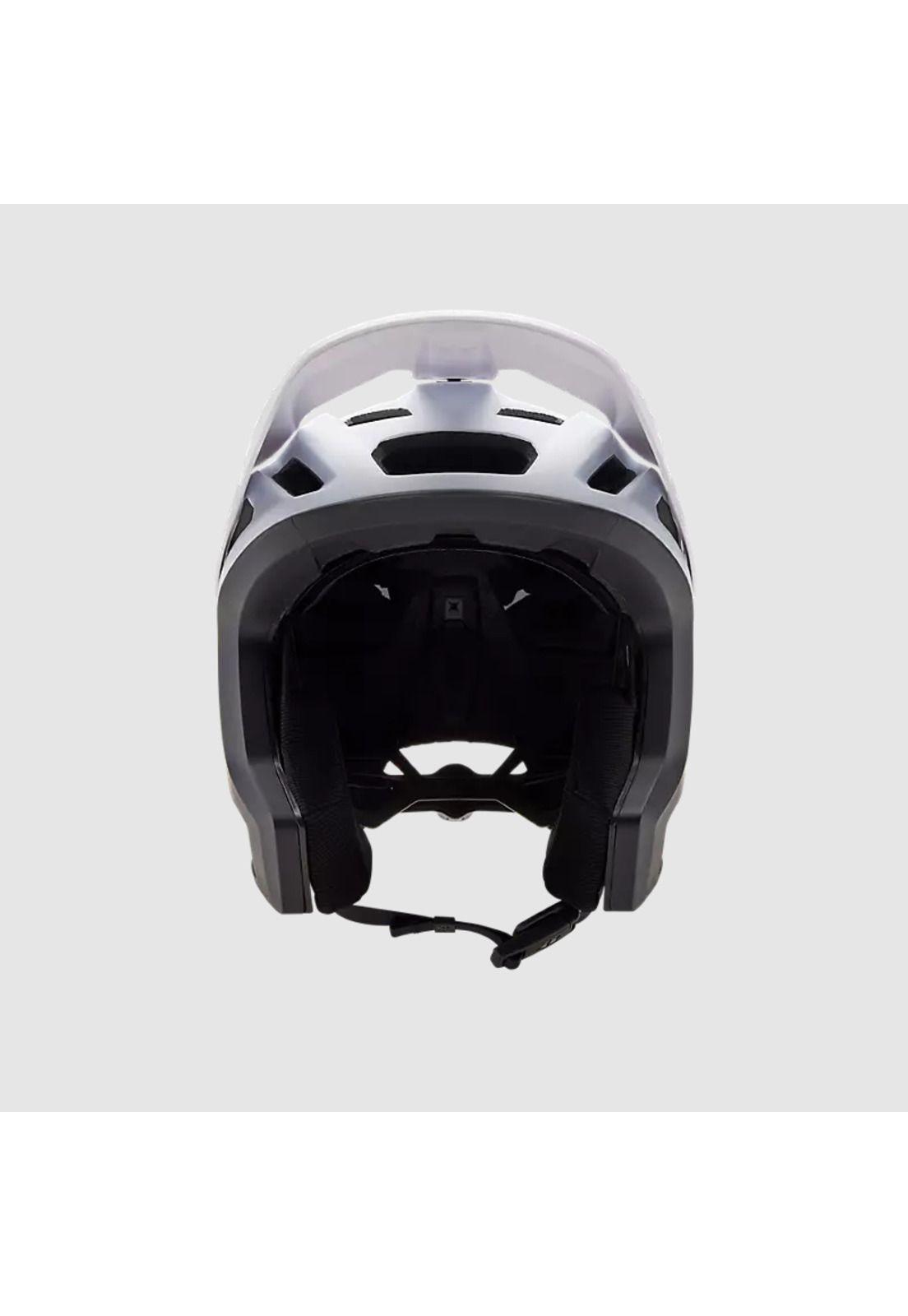Casco Bicicleta New Dropframe Pro Negro/Blanco Fox-2
