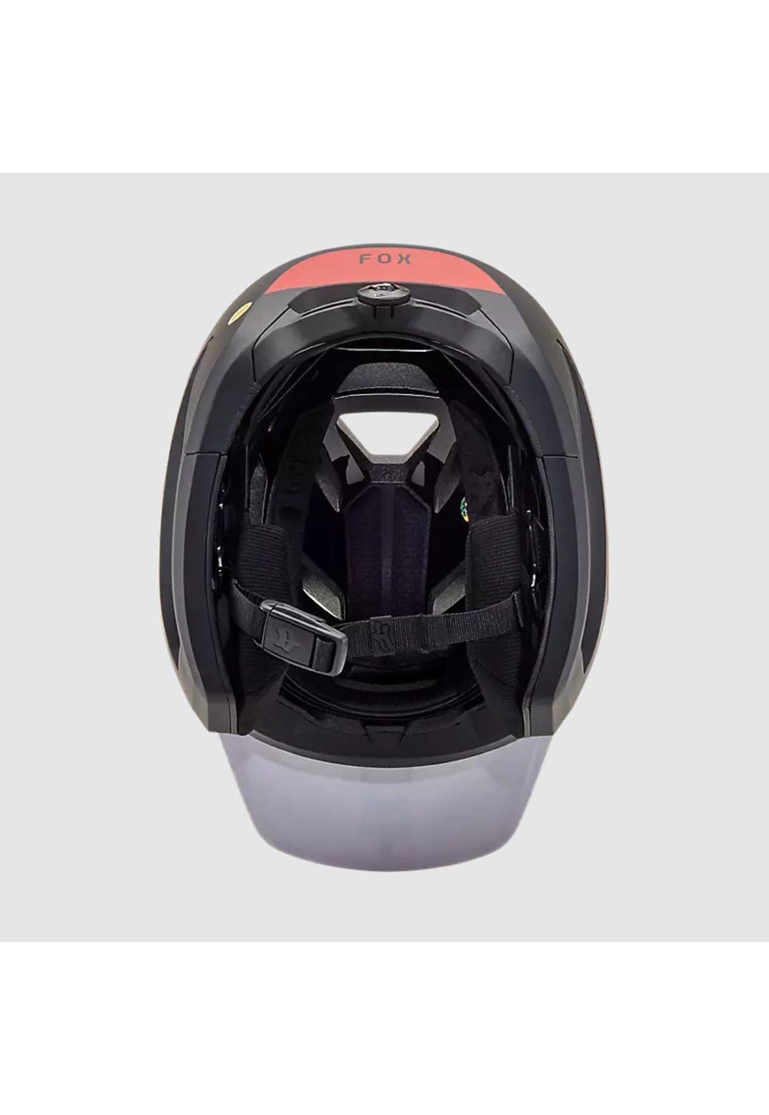 Casco Bicicleta New Dropframe Pro Negro/Blanco Fox-5