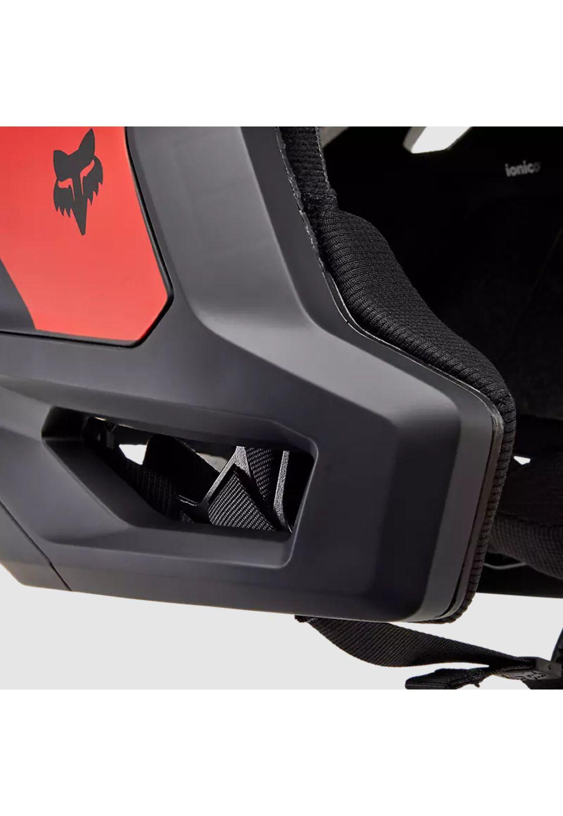 Casco Bicicleta New Dropframe Pro Negro/Blanco Fox-9