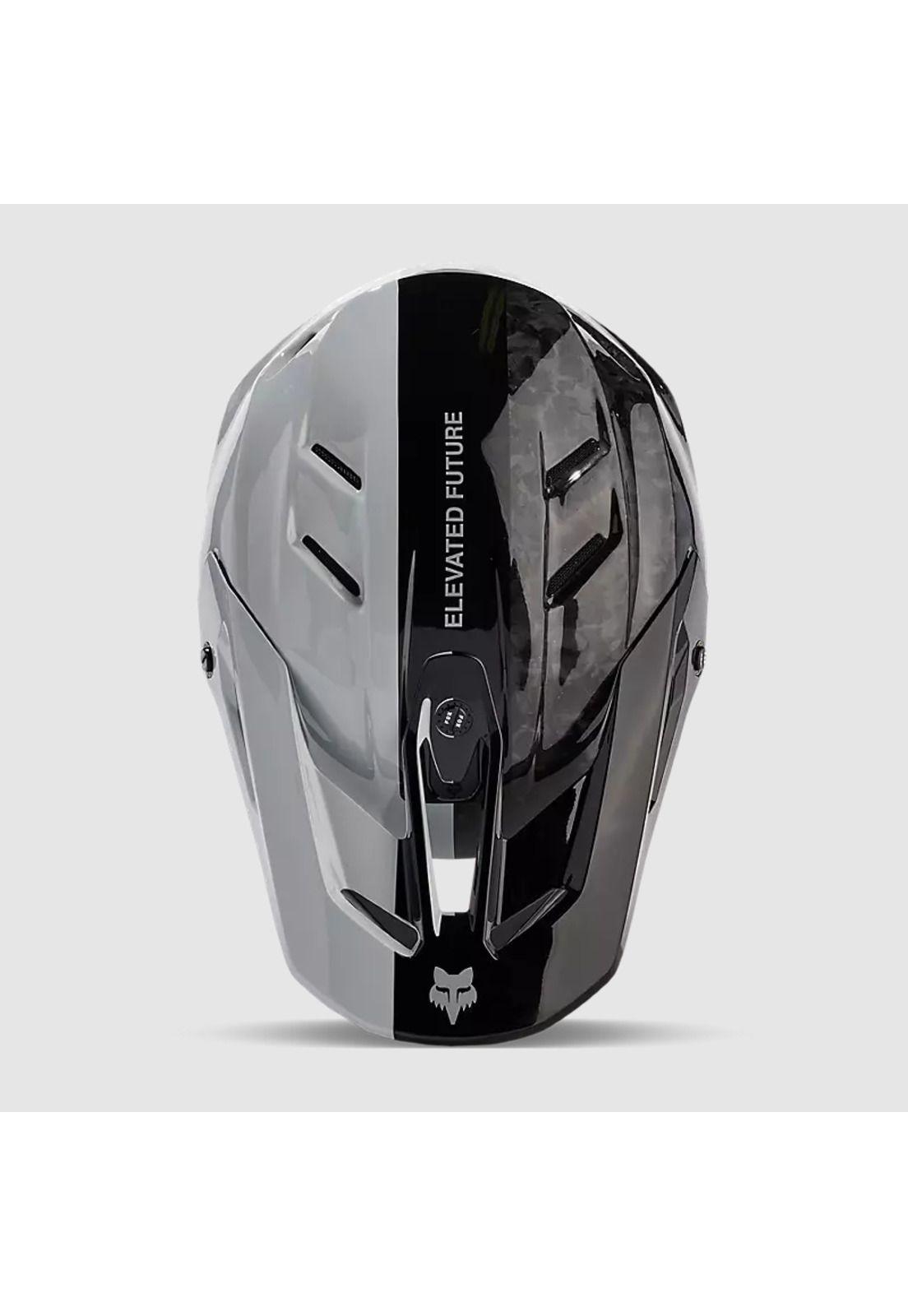 Casco Moto V3 RS Optical Gris Fox-3