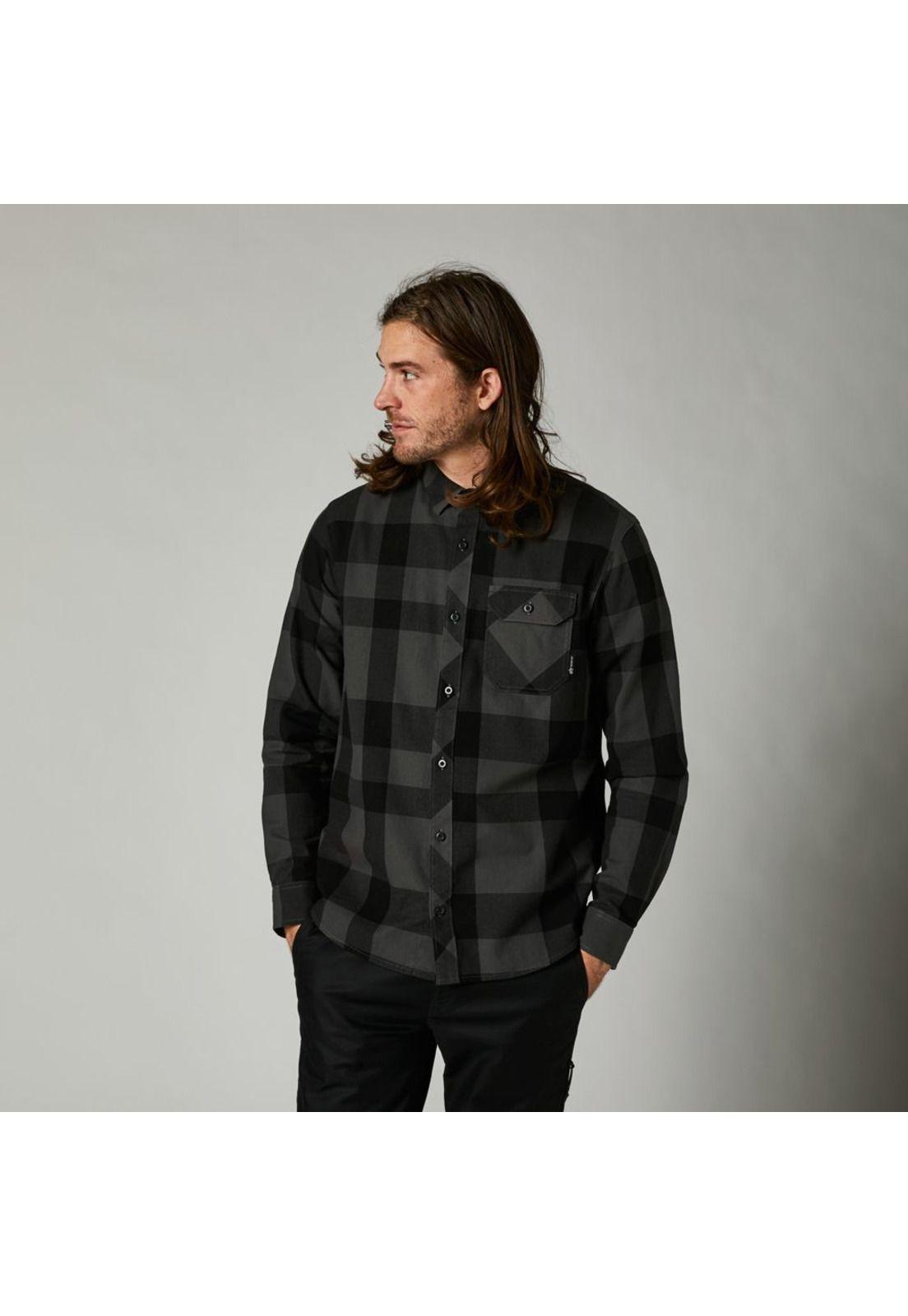 Camisa Lifestyle Voyd 20 Negro Fox-2