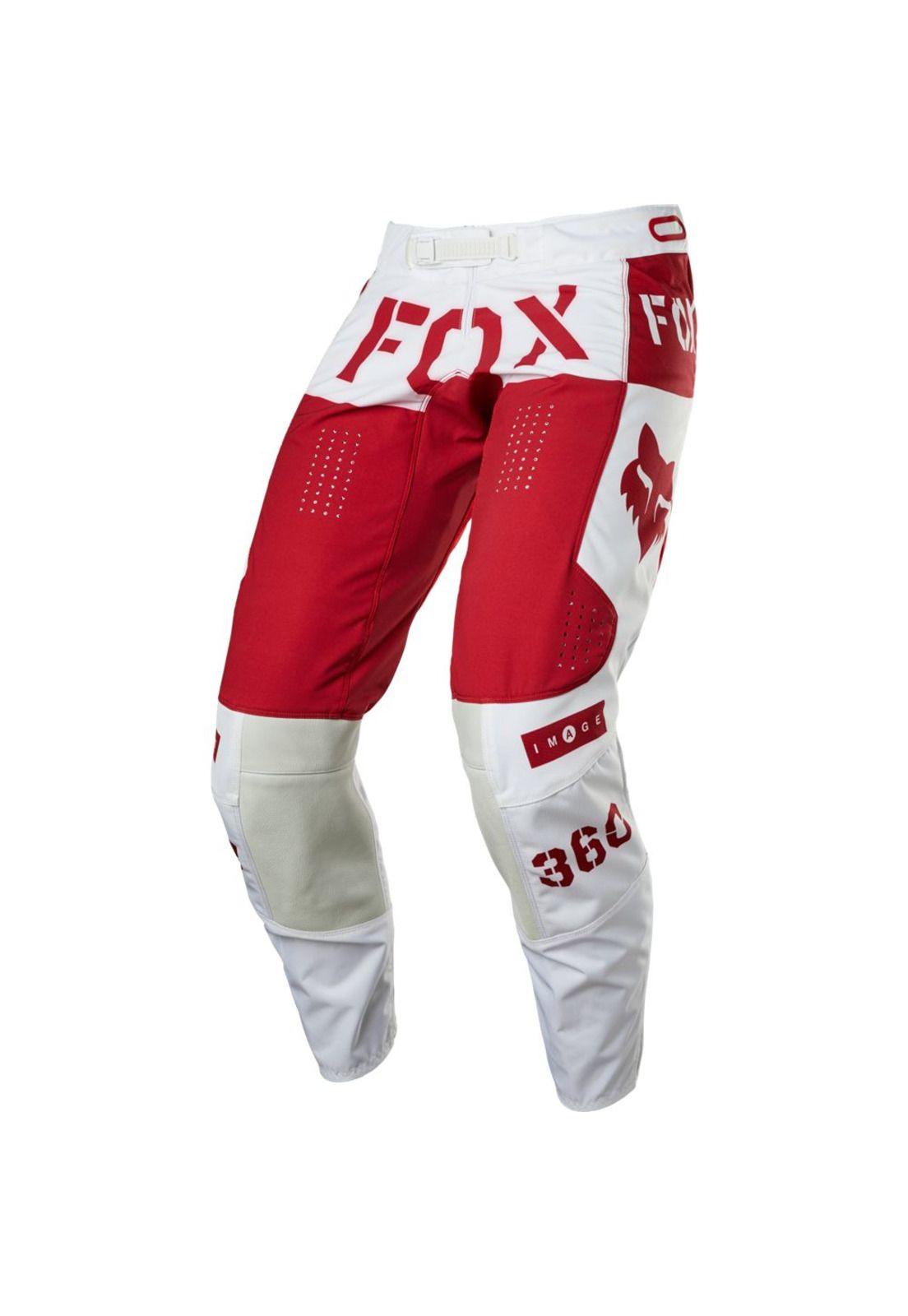 Pantalon Moto 360 Nobyl Rojo/Negro Fox-1