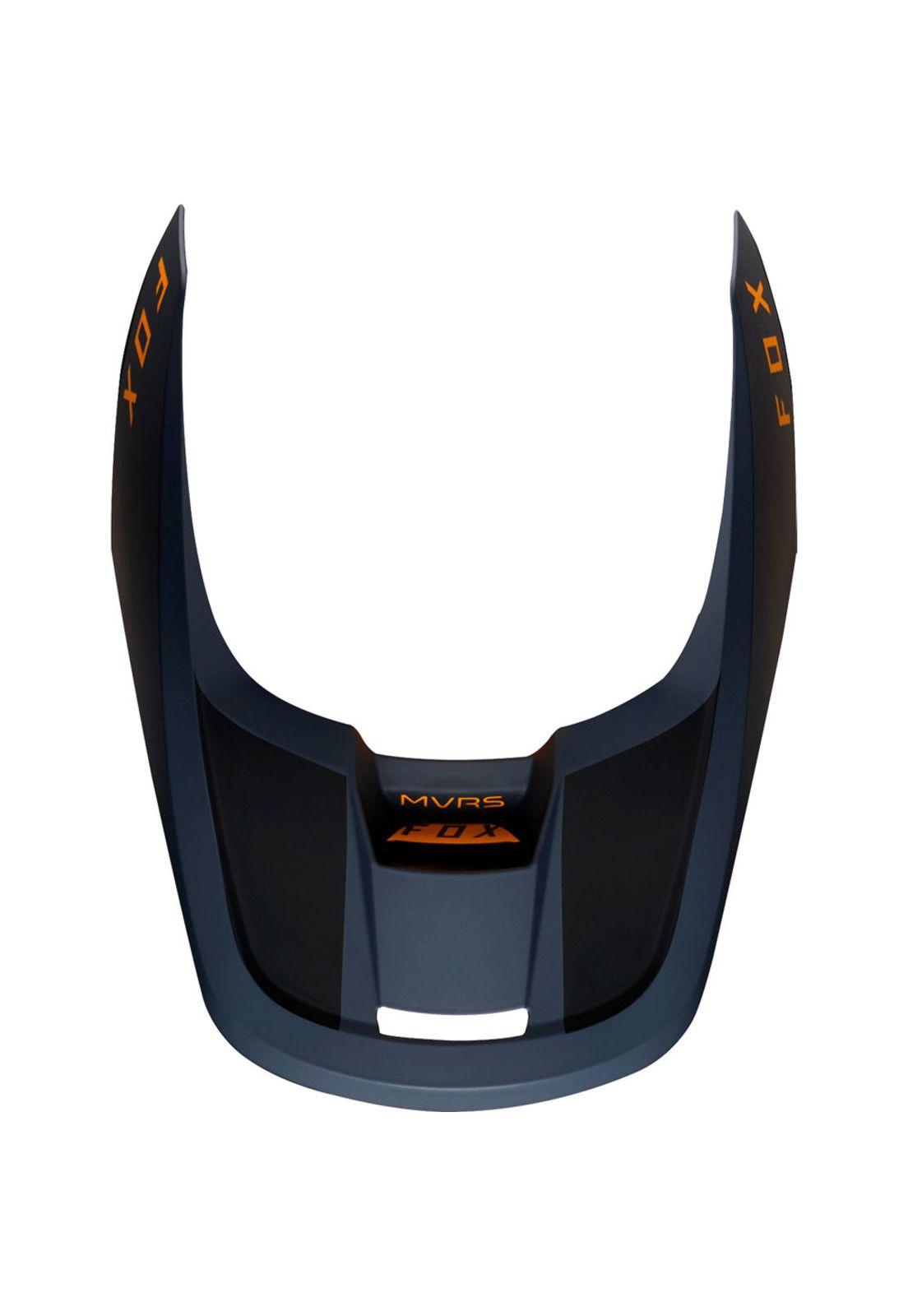 Visera Moto V1 Mata Azul Amarillo Fox-0