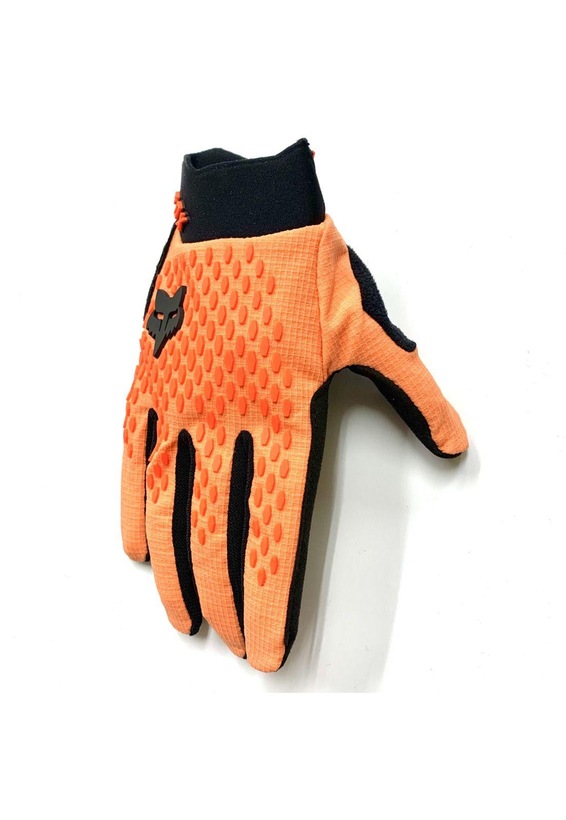 Guantes Bicicleta Niño Defend Naranjo Fox-0