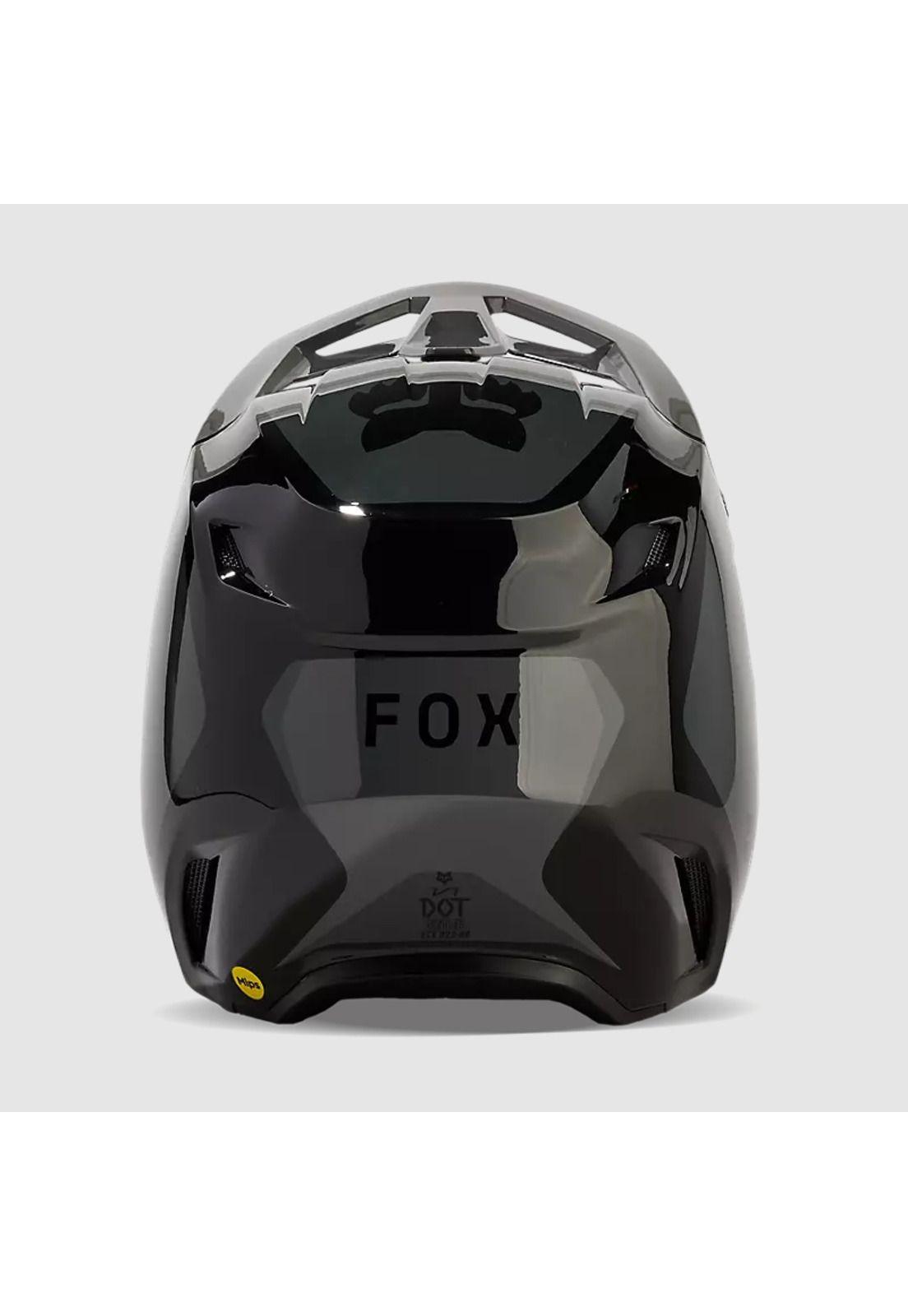 Casco Moto V1 Nitro Gris Fox-4