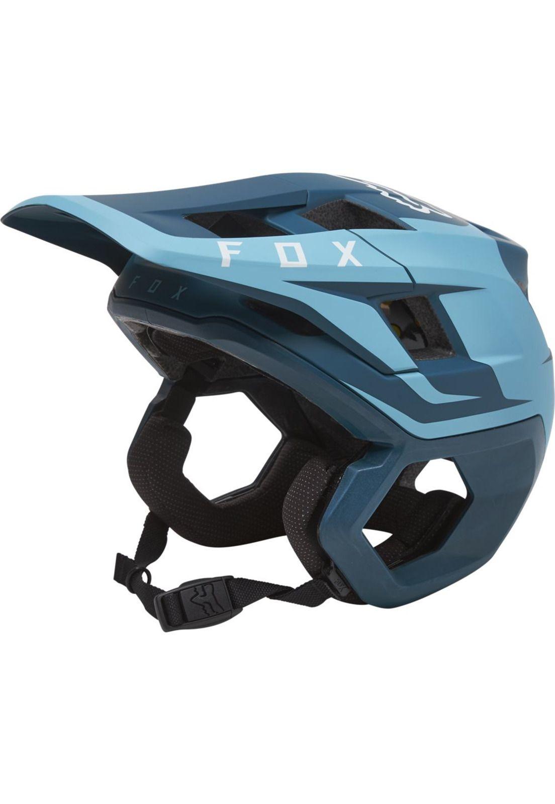 Casco Bicicleta Dropframe Pro Azul Fox-1