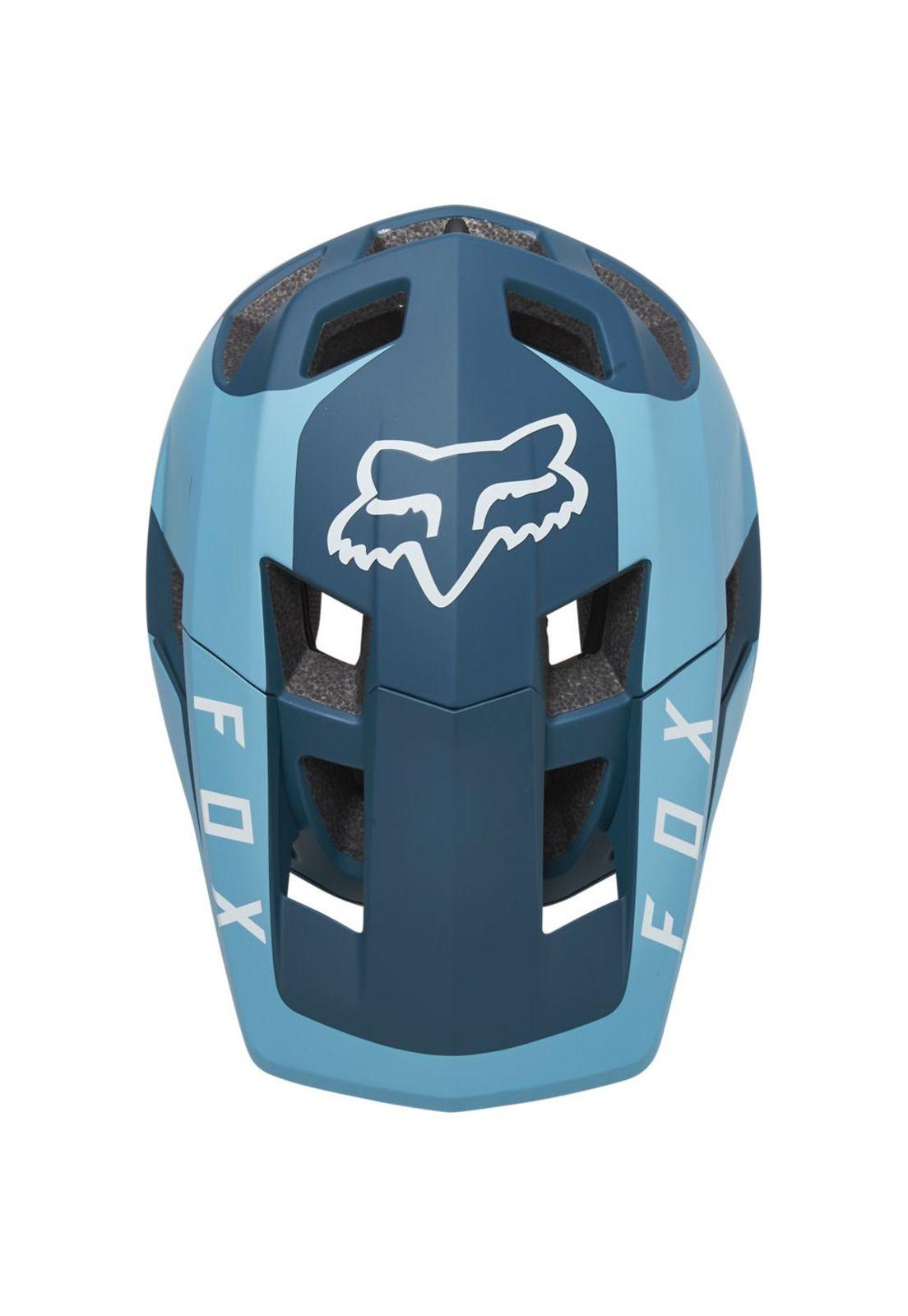 Casco Bicicleta Dropframe Pro Azul Fox-2