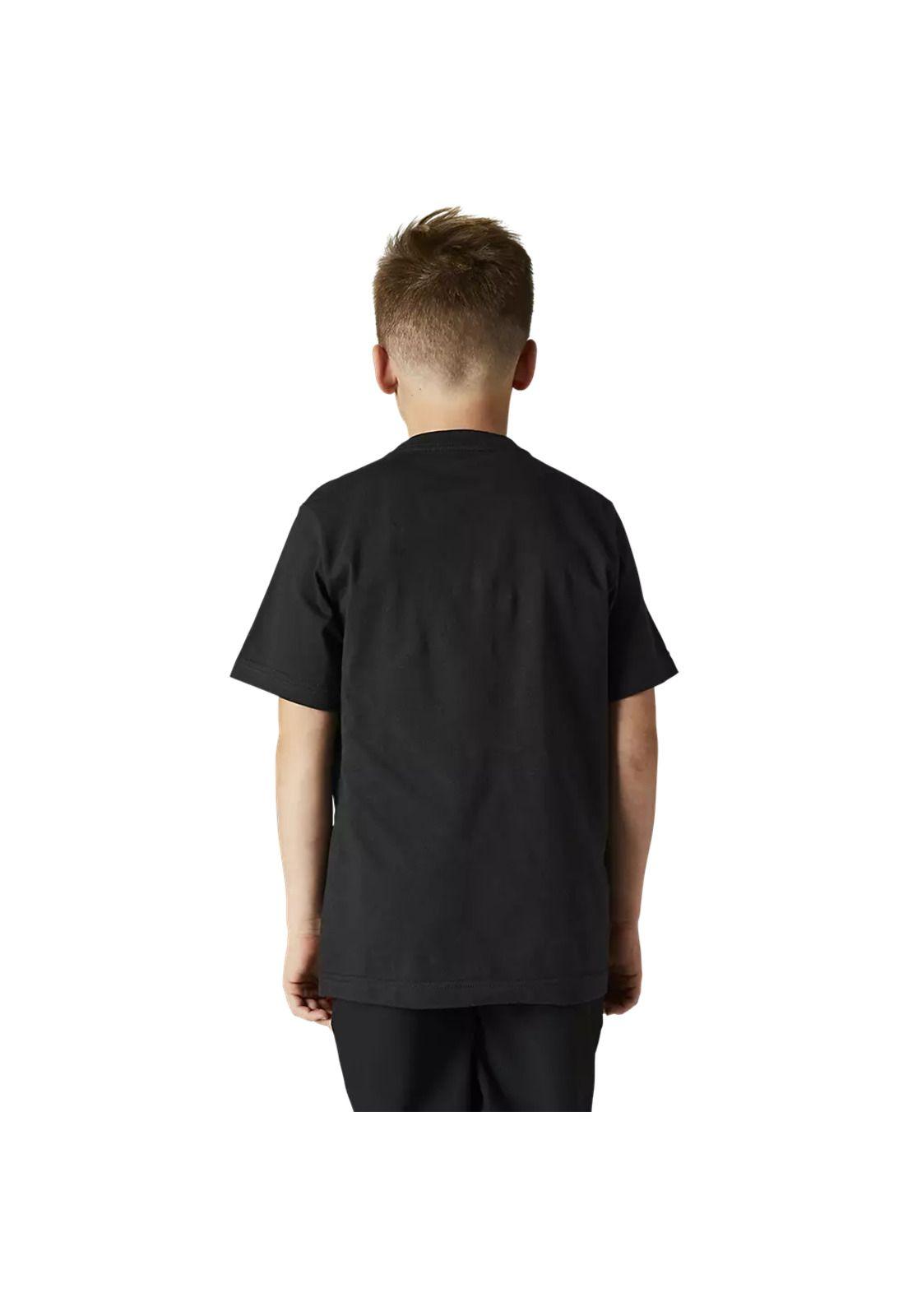 Polera Lifestyle Niño Honda Negro Fox-1