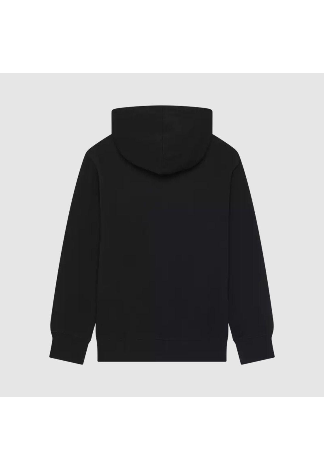 Poleron Lifestyle Niño Image Skull Negro Fox-1
