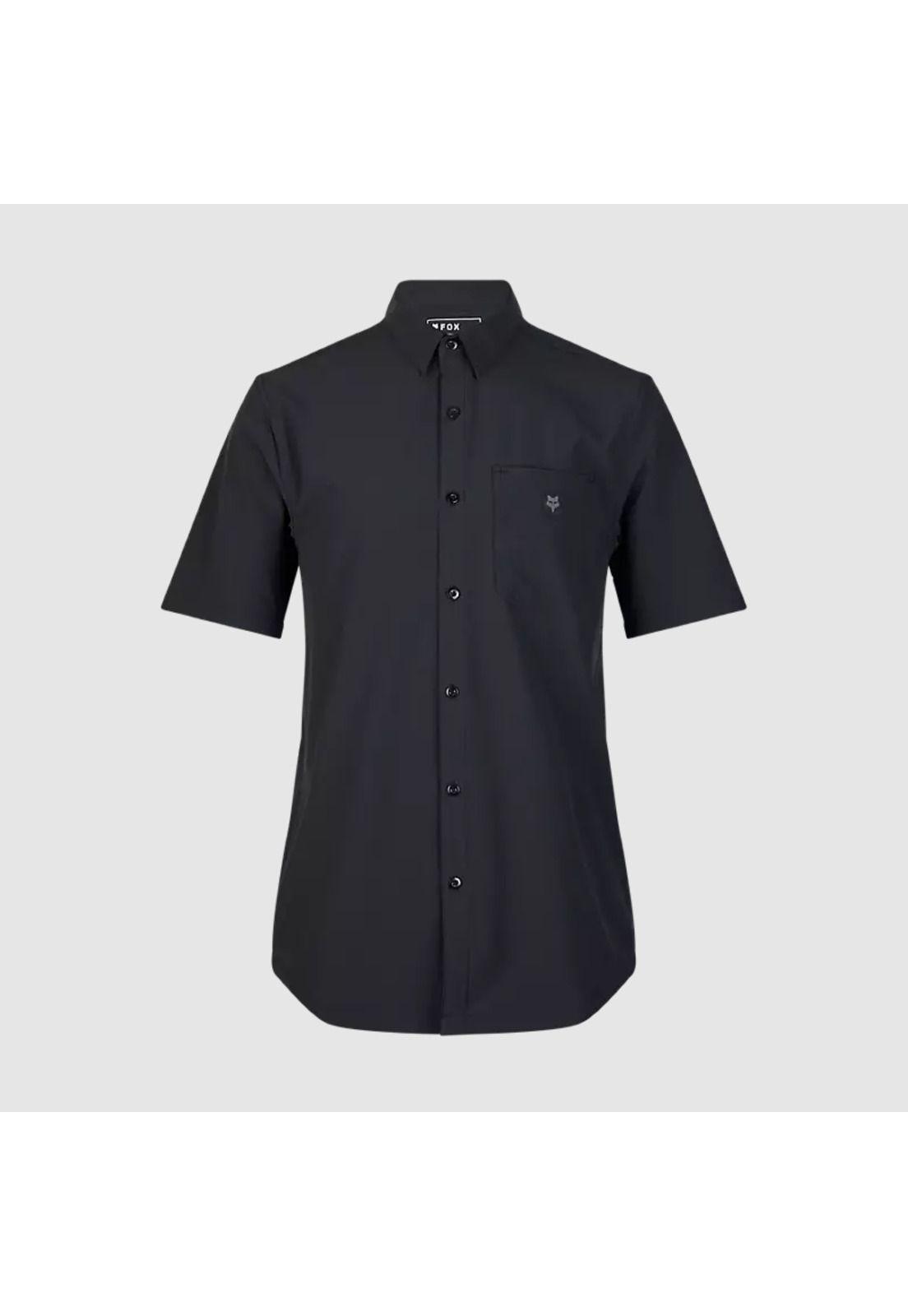Camiseta Lifestyle Ranger Woven Negro Fox-0