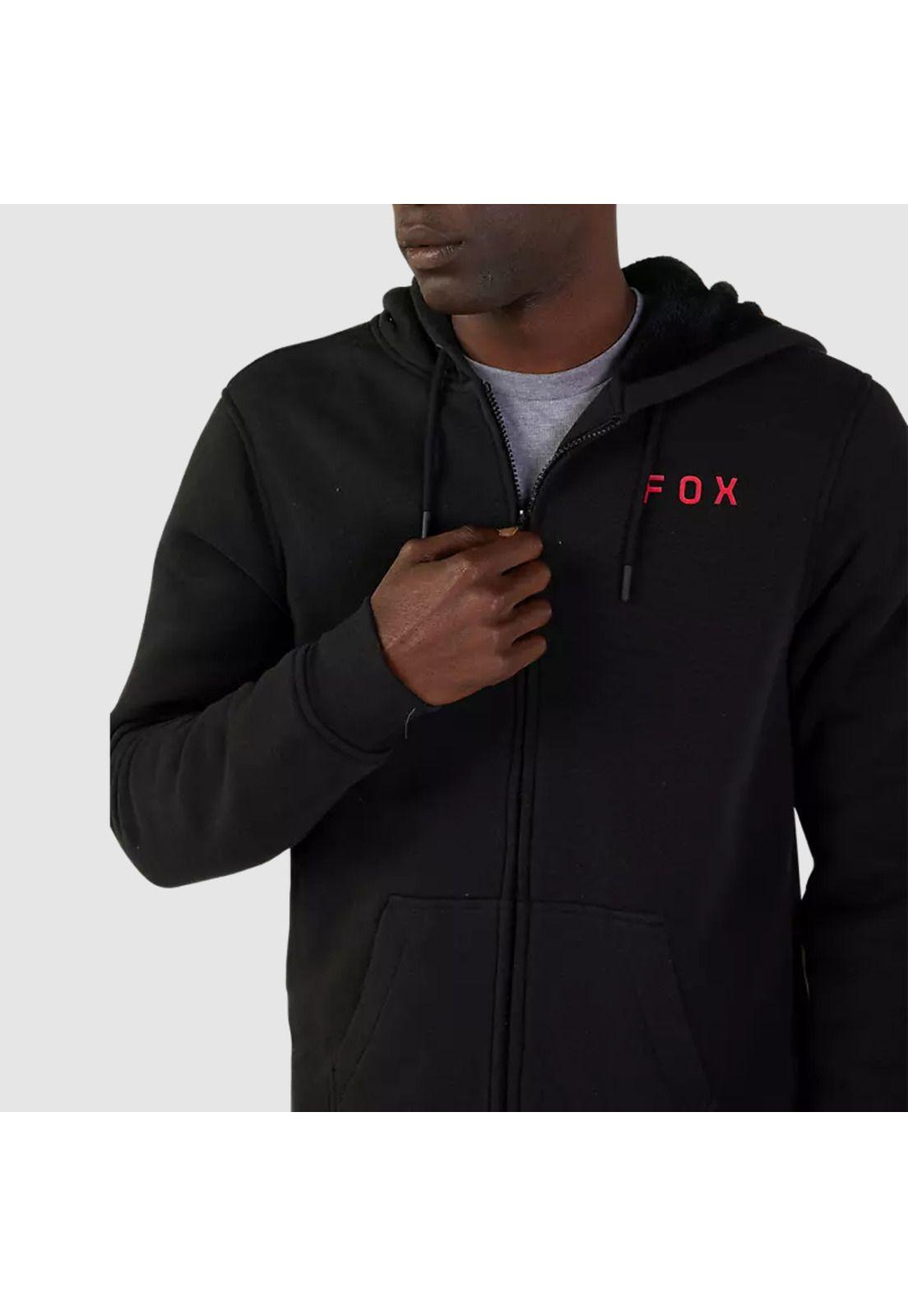 Poleron Lifestyle Magnetic Sasquatch Zip Negro Fox-4