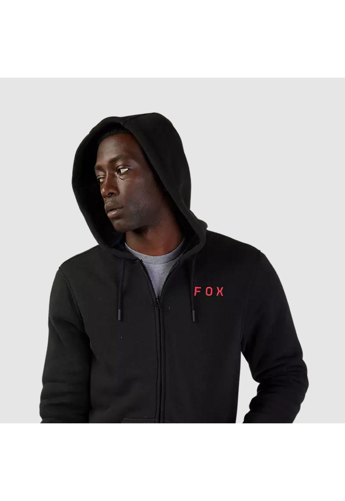 Poleron Lifestyle Magnetic Sasquatch Zip Negro Fox-7