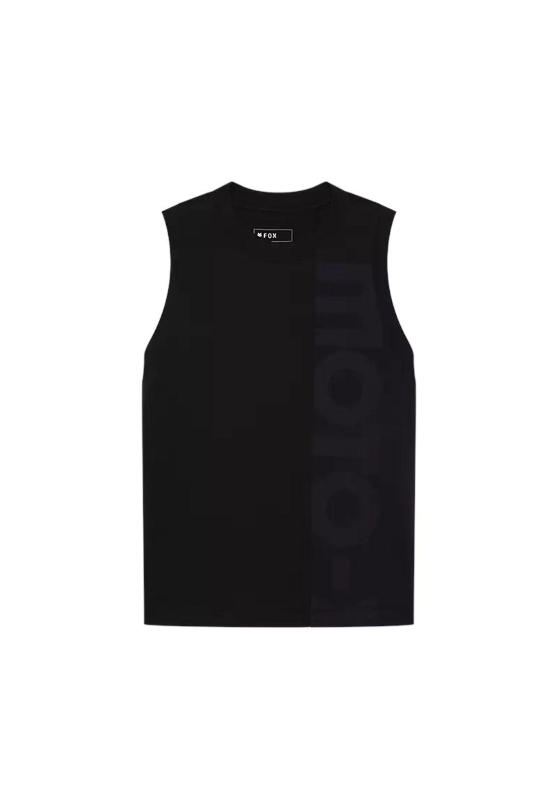 Polera Lifestyle Mujer Moto-X Negro Fox-0