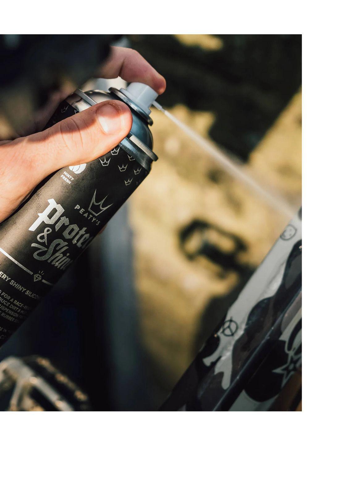 Limpiador Spray Bicicleta Proteccion y Brillo Peaty's-1