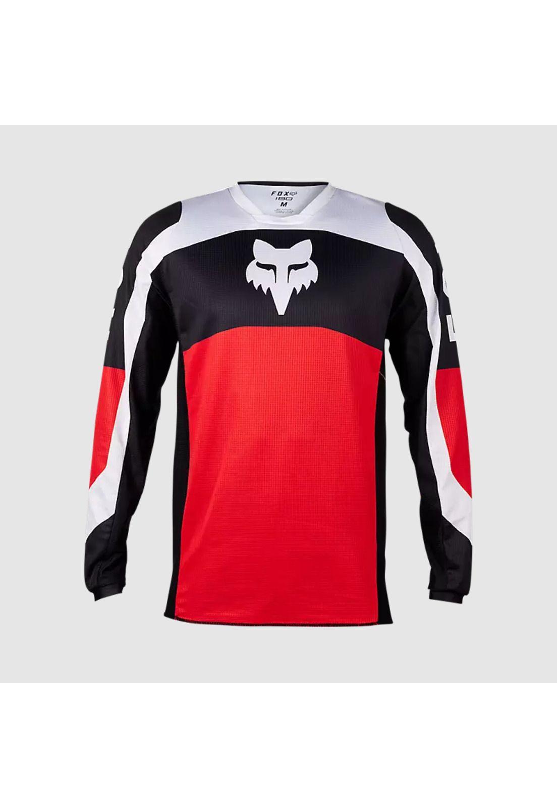 Polera Moto 180 Nitro Rojo Fox-0