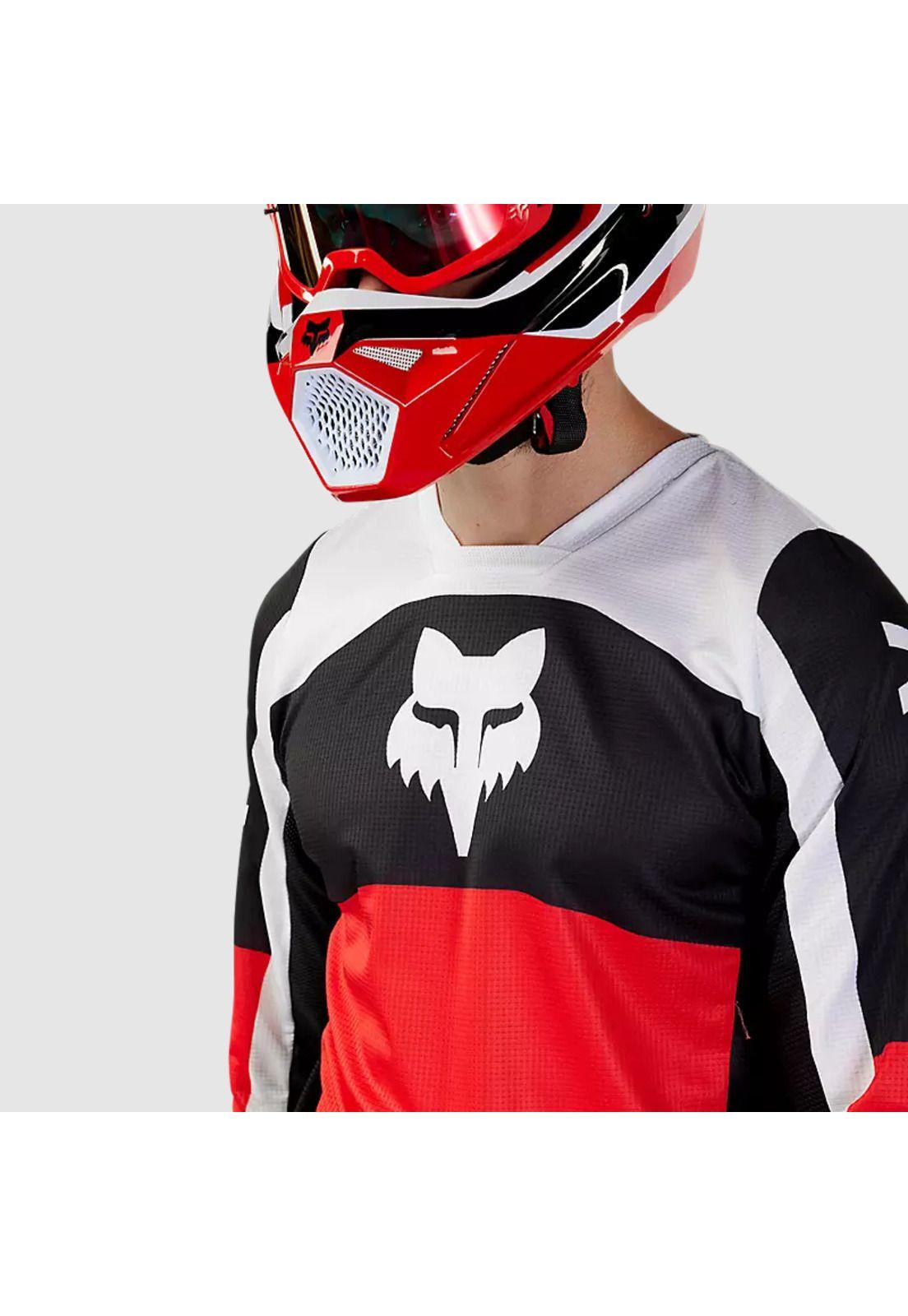 Polera Moto 180 Nitro Rojo Fox-3