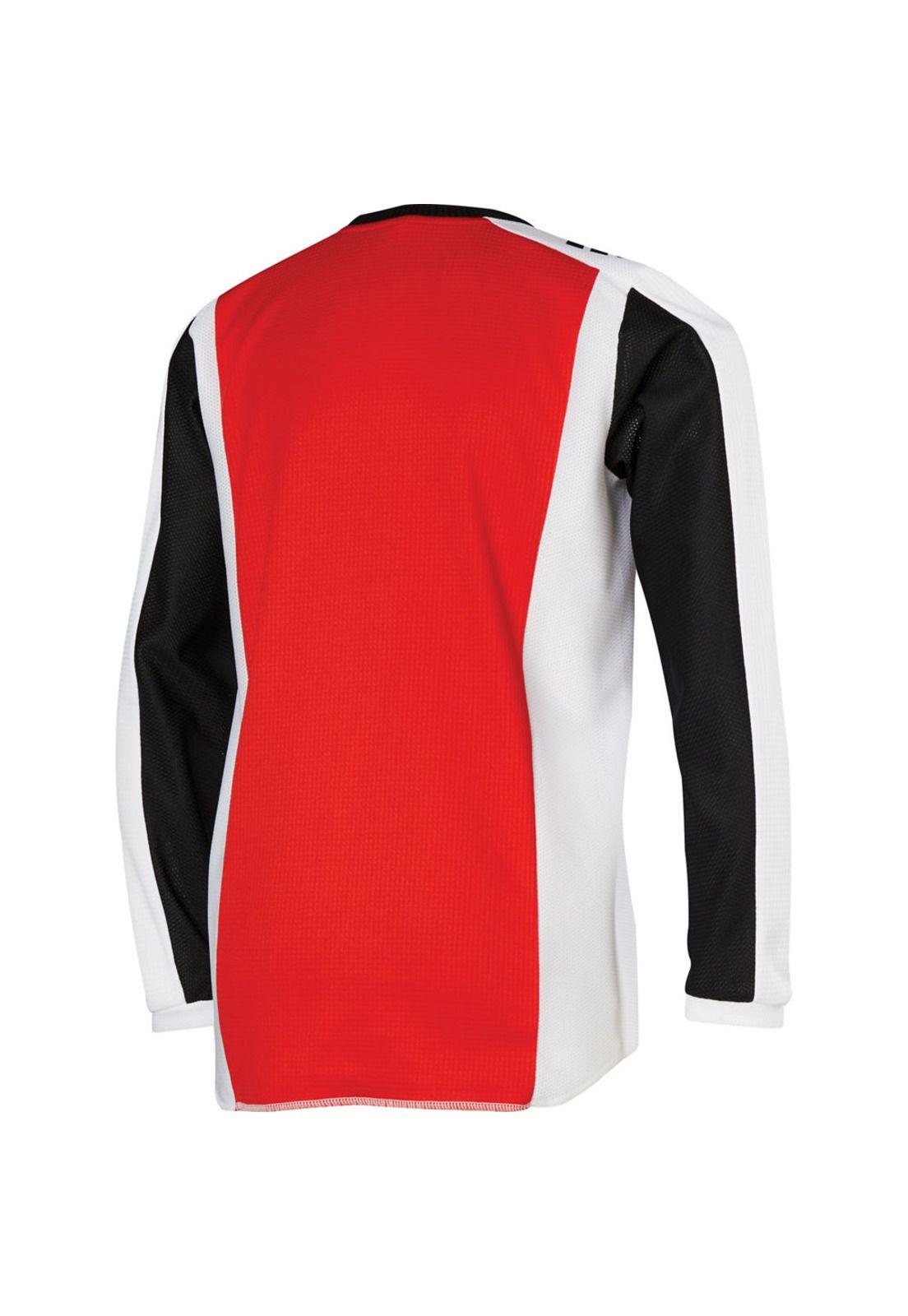 Polera Moto Niño White Race 2 Azul/Rojo/Blanco Shift-1