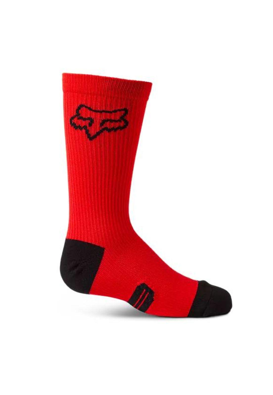 Calcetines Bicicleta Niño Ranger 6" Rojo Fox-0