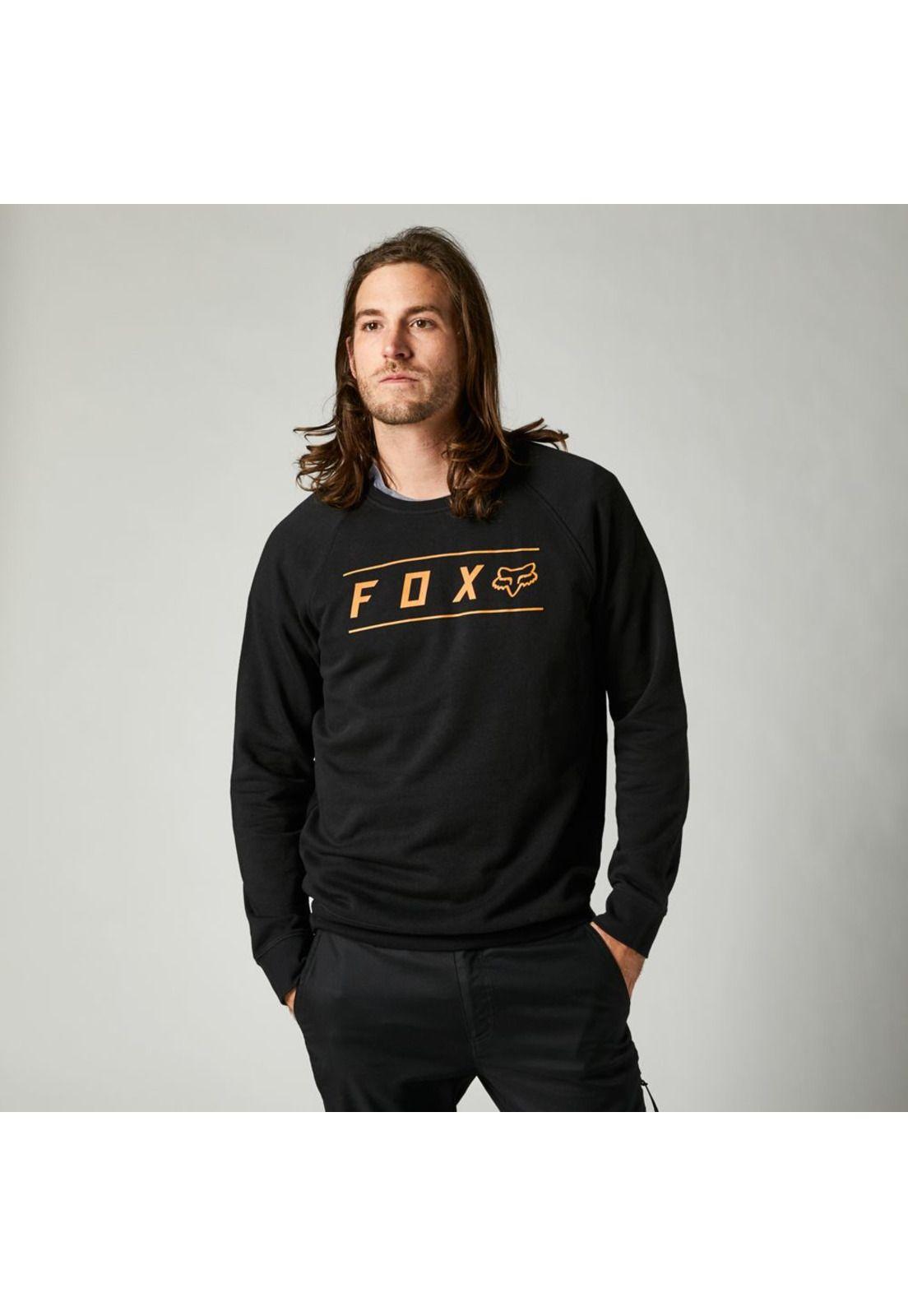 Poleron Lifestyle Pinnacle Negro Fox-2