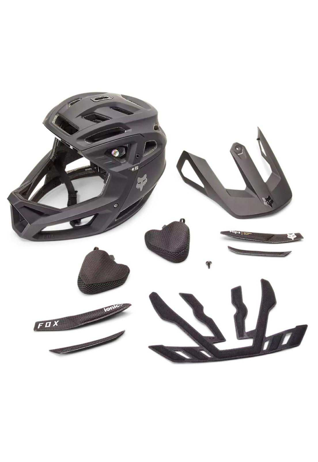 Casco Bicicleta Proframe RS Negro Matte Fox-9
