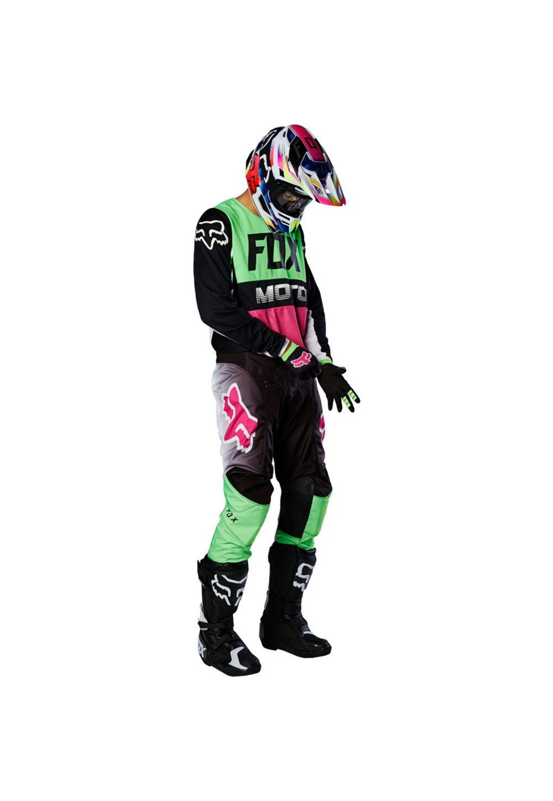 Polera Moto 180 Fyce Multicolor Fox-1