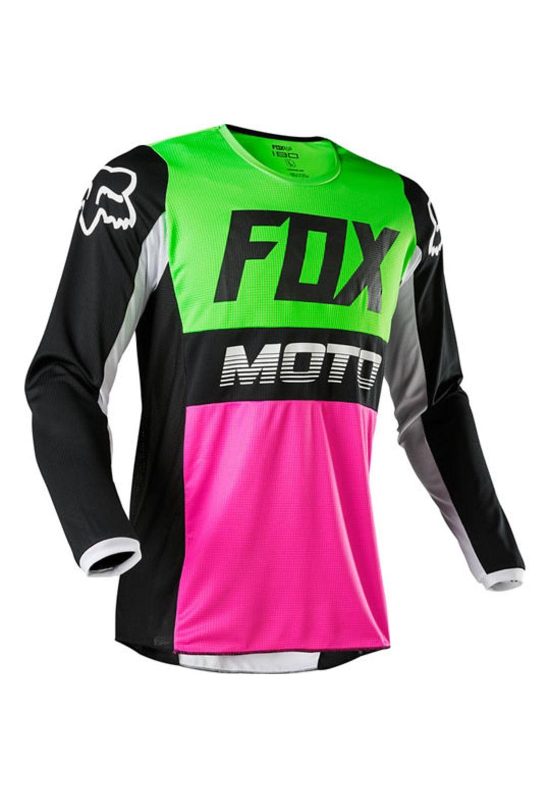 Polera Moto 180 Fyce Multicolor Fox-2
