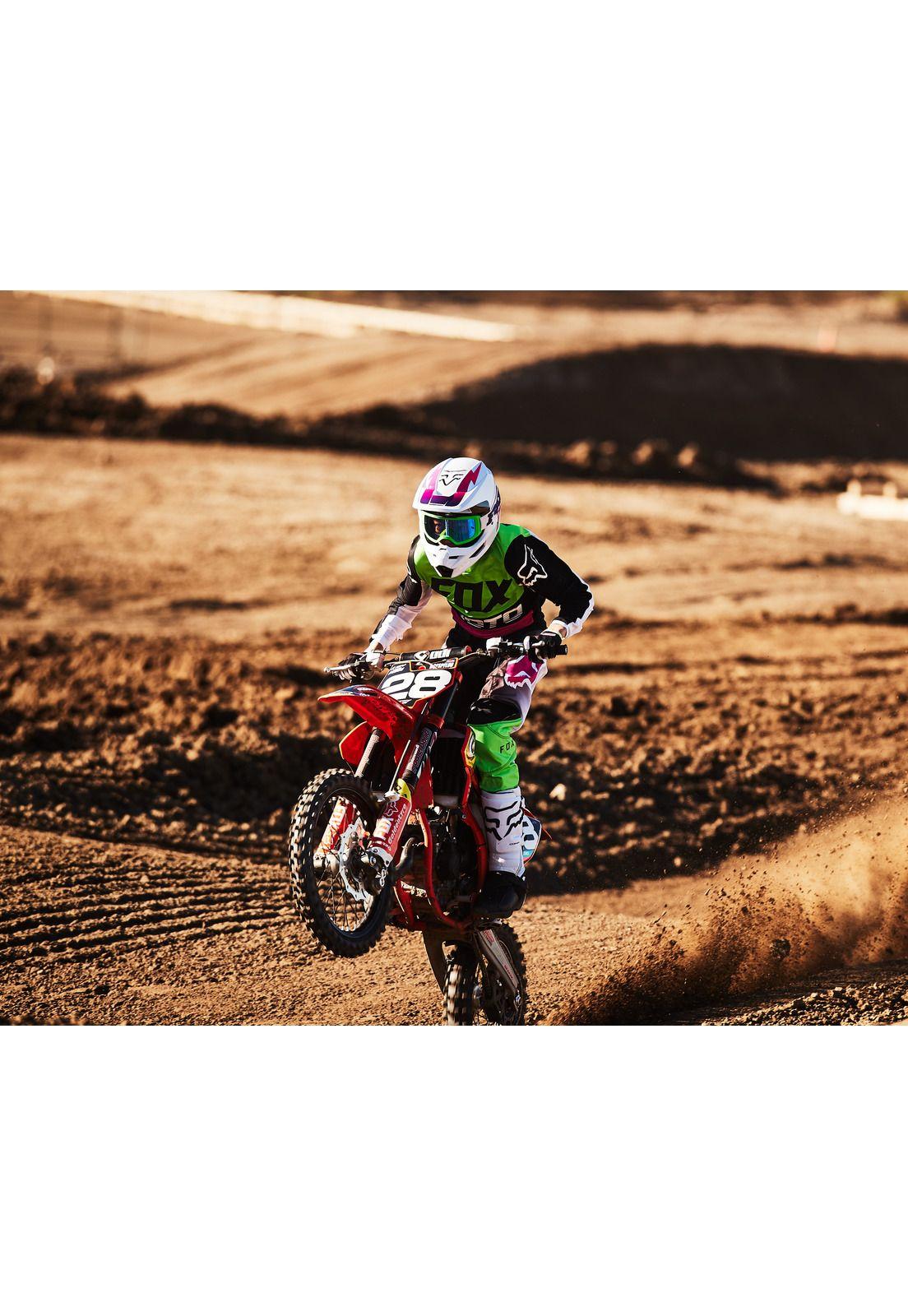 Polera Moto 180 Fyce Multicolor Fox-4