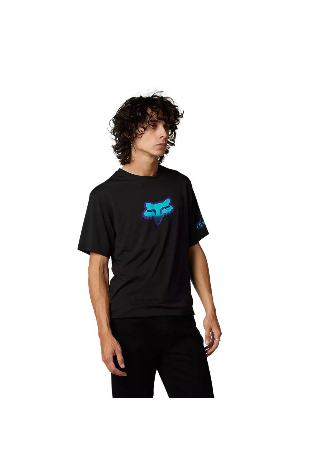 Polera Lifestyle Vizen Drirelease® Negro Fox-0