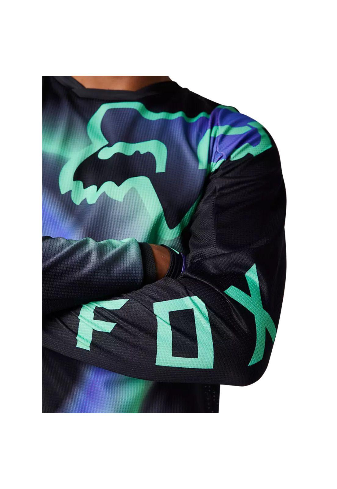 Polera Moto 180 Toxsyk Negro Fox-5