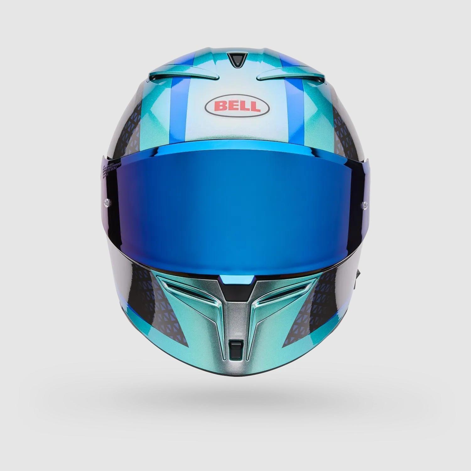 Casco Moto Calle Lithium Mips Plus Blip Azul Bell-5