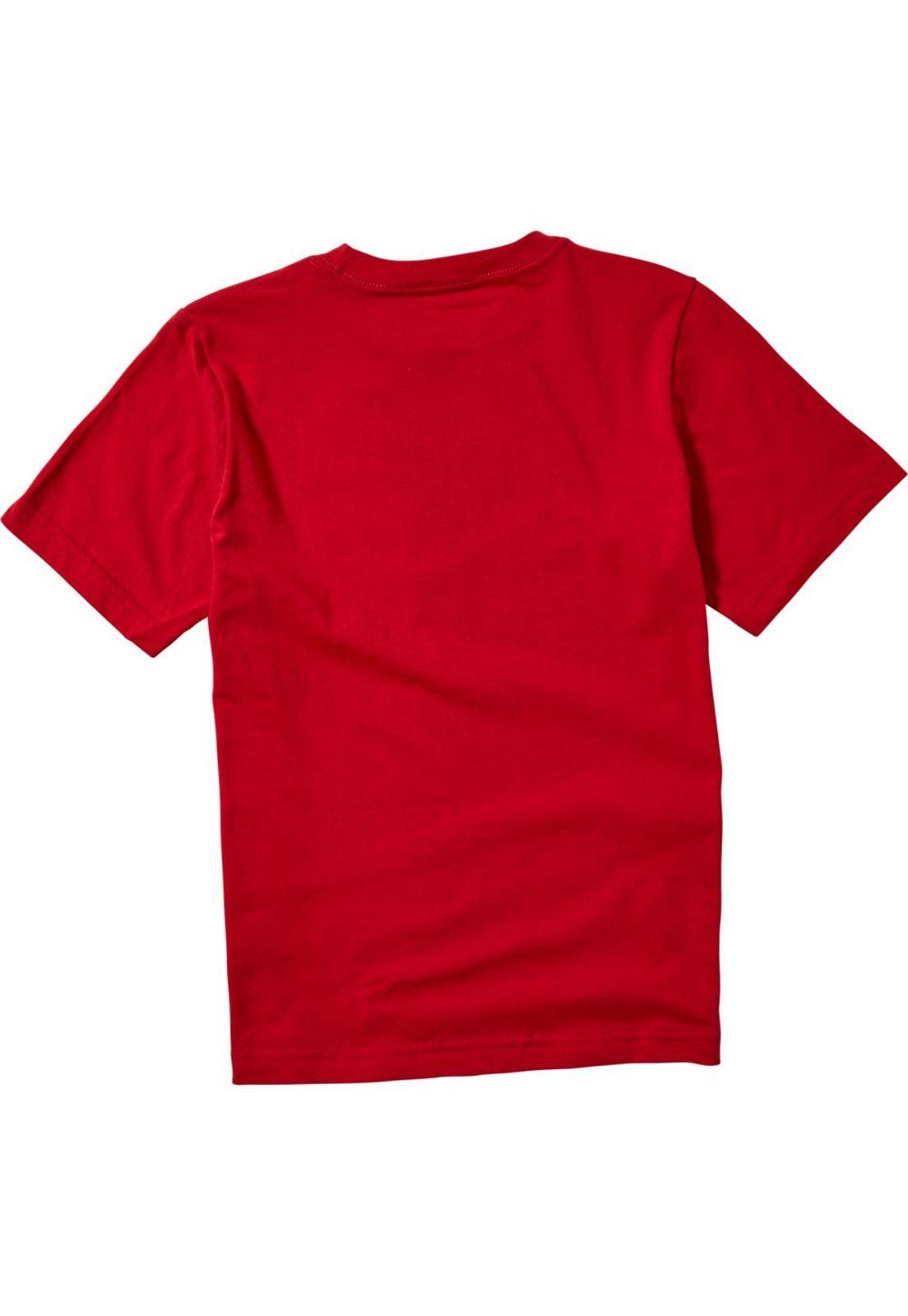 Polera Lifestyle Niño Legacy Tee Rojo Fox-1