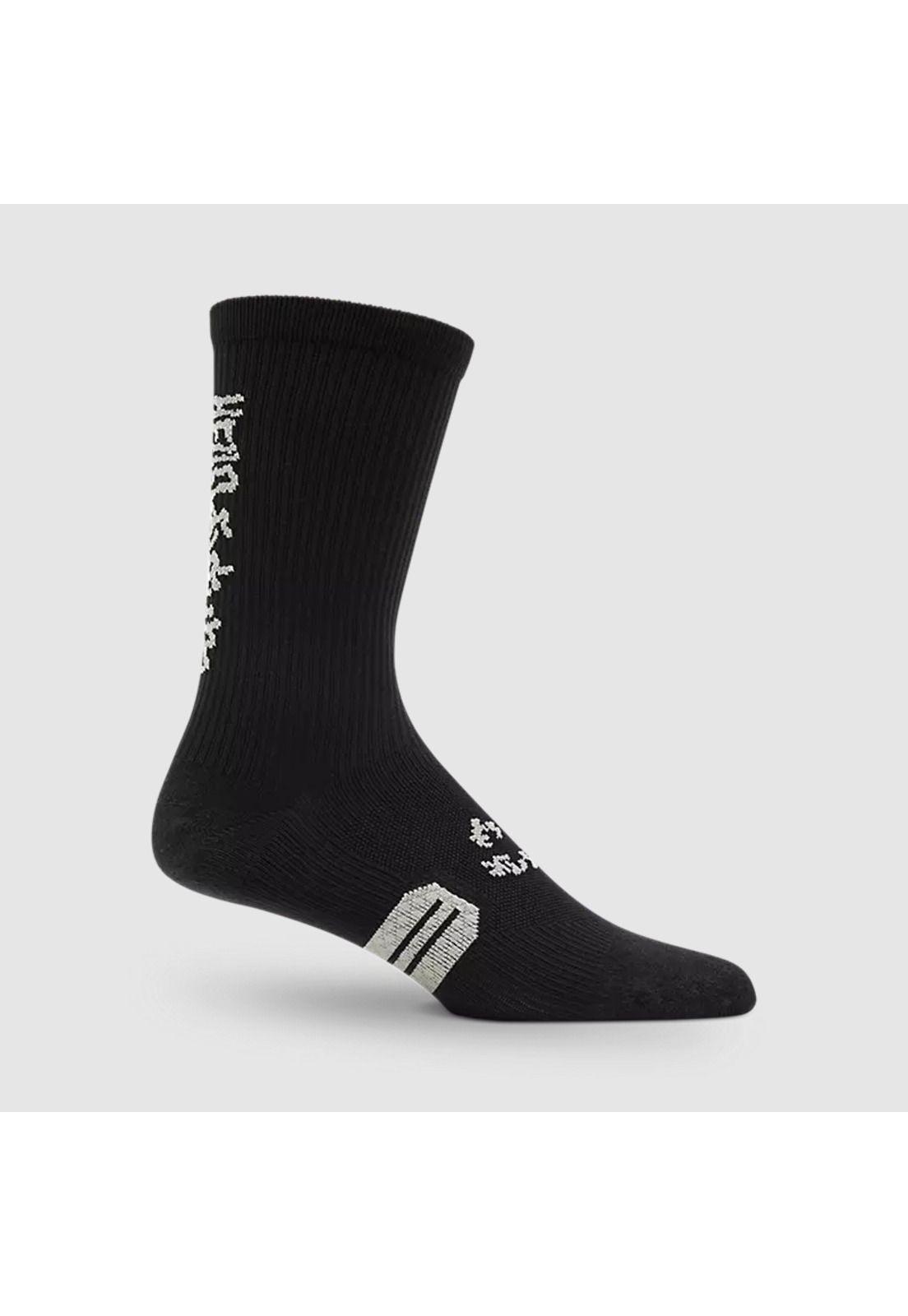 Calcetines Bicicleta Ranger Hello Future 8" Negro Fox-0