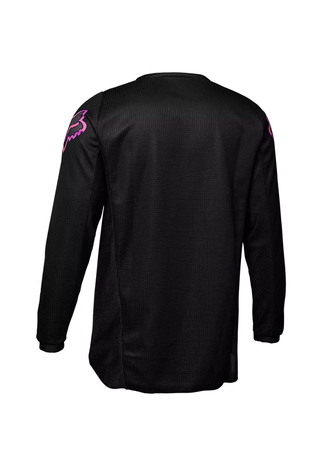 Polera Moto Niña Blackout Negro Fox-1