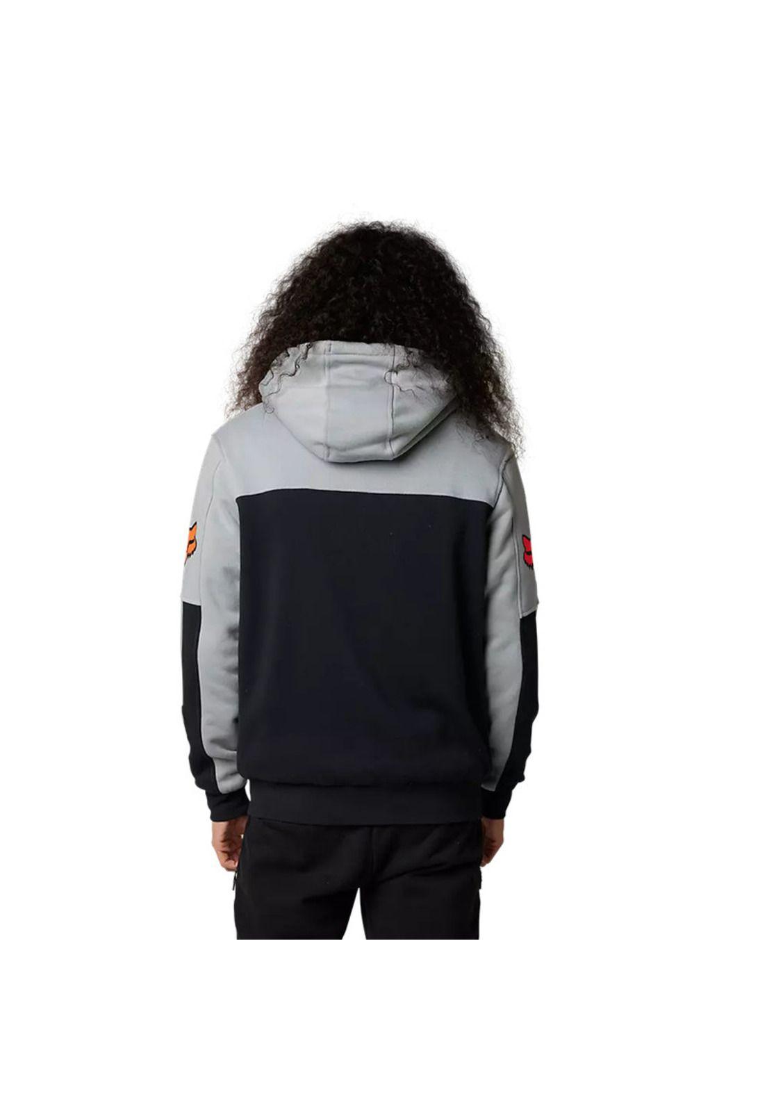 Poleron Lifestyle Leed Sasquatch Lined Negro Fox-2